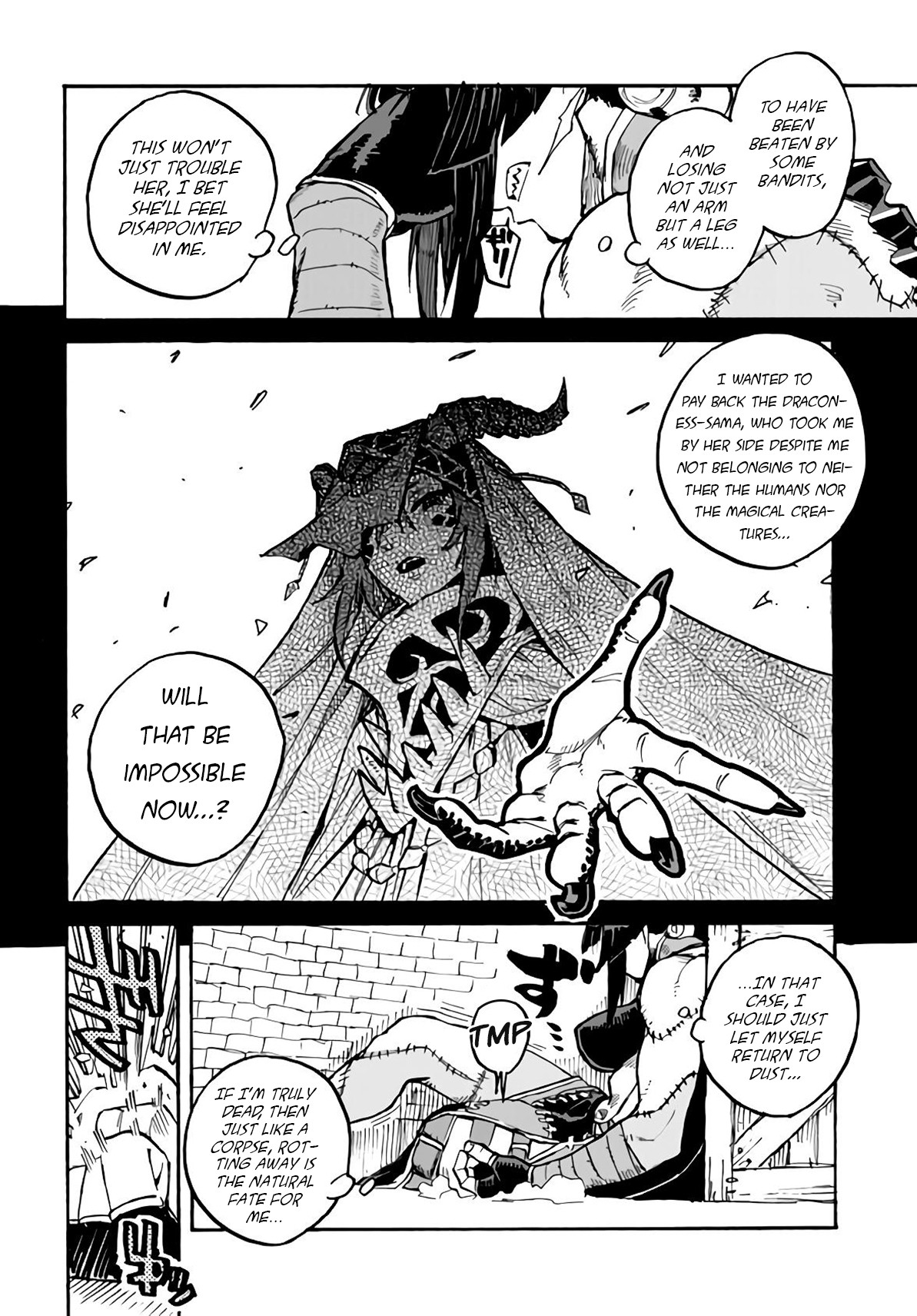 Monster Musume no Oishasan Chapter 3.3 page 5 - Chapter 3.3: The Third Case: The Flesh Golem Who Hates Doctors (3)