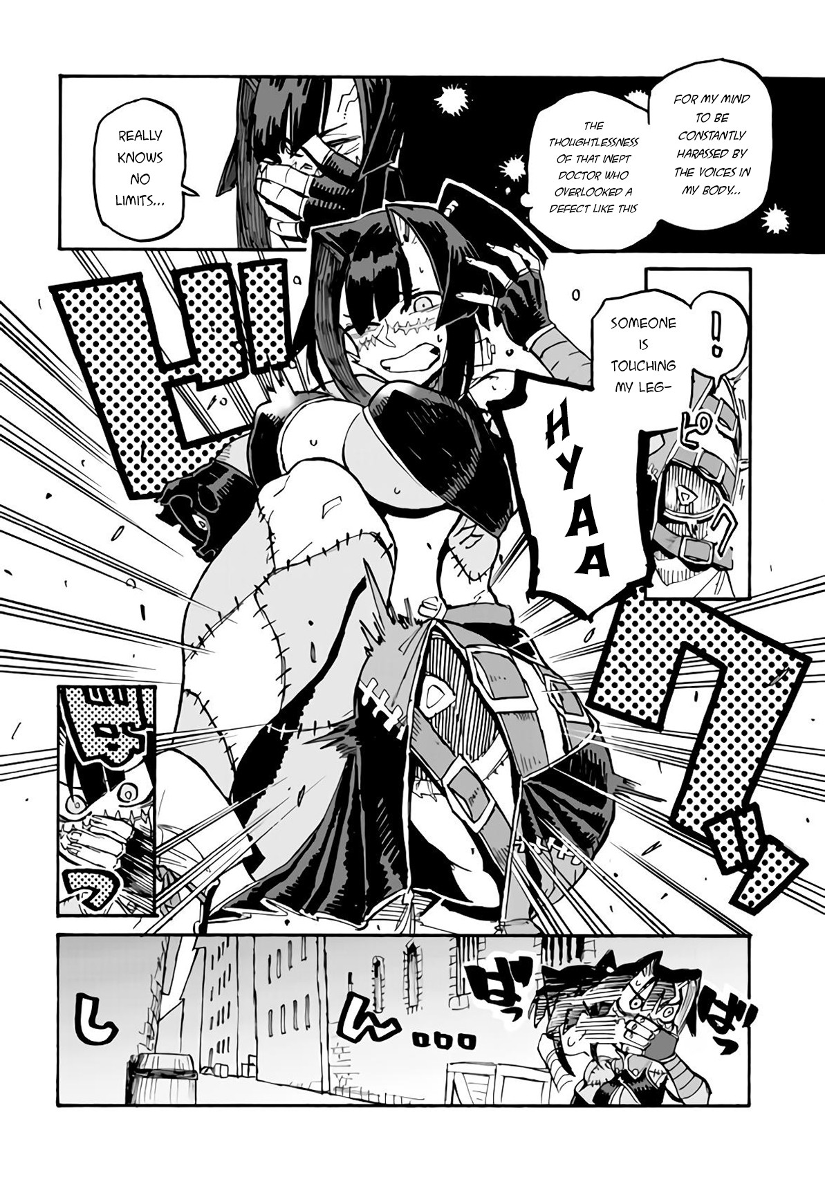 Monster Musume no Oishasan Chapter 3.3 page 9 - Chapter 3.3: The Third Case: The Flesh Golem Who Hates Doctors (3)
