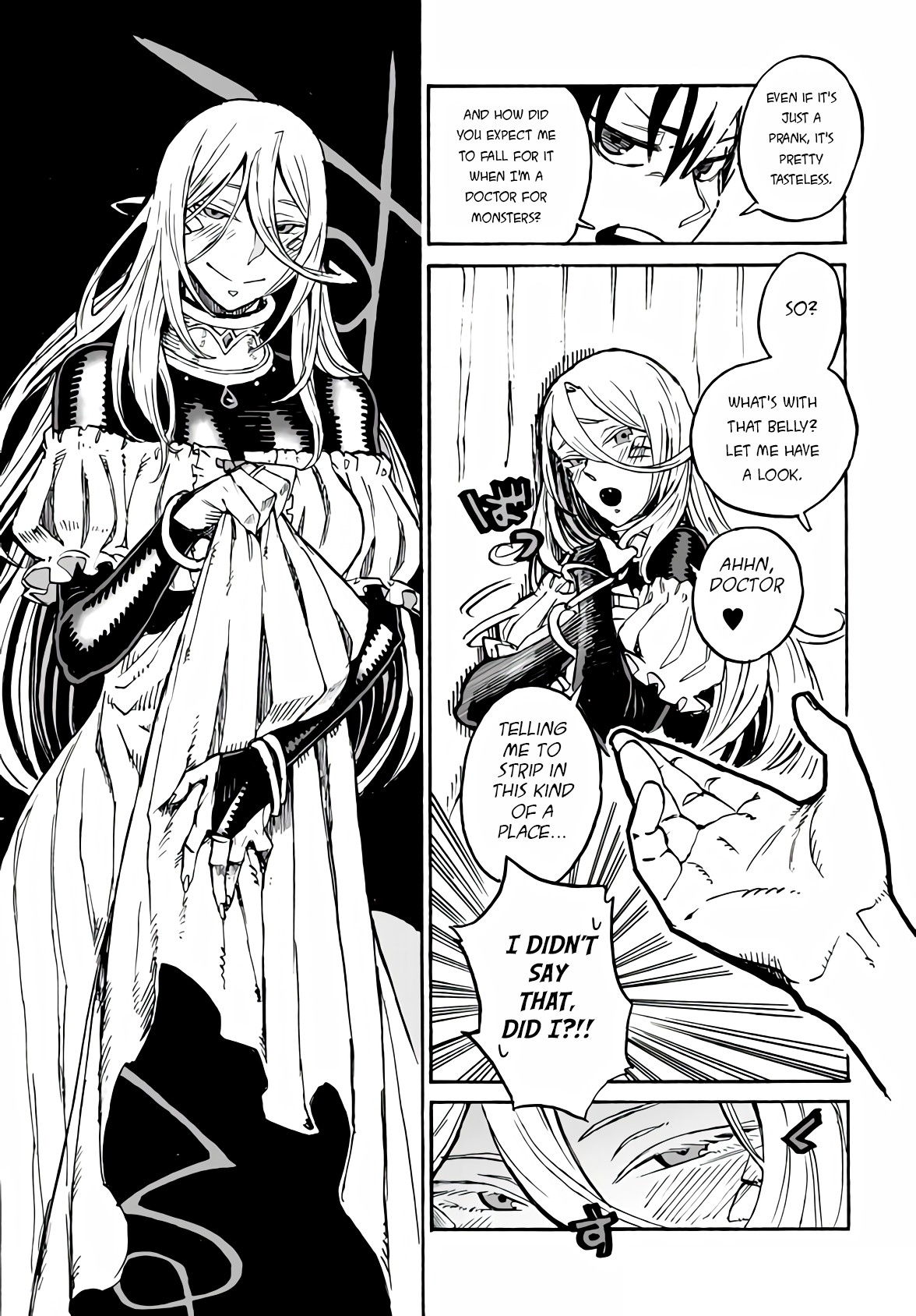 Monster Musume no Oishasan Chapter 4.1 page 12 - Chapter 4.1: The Fourth Case: The Lamia with an Incurable Illness (1)