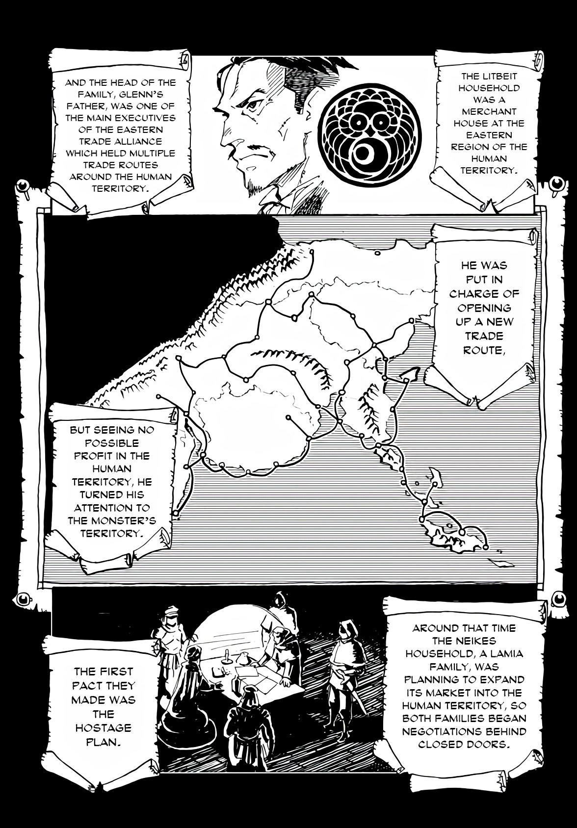 Monster Musume no Oishasan Chapter 4.1 page 4 - Chapter 4.1: The Fourth Case: The Lamia with an Incurable Illness (1)