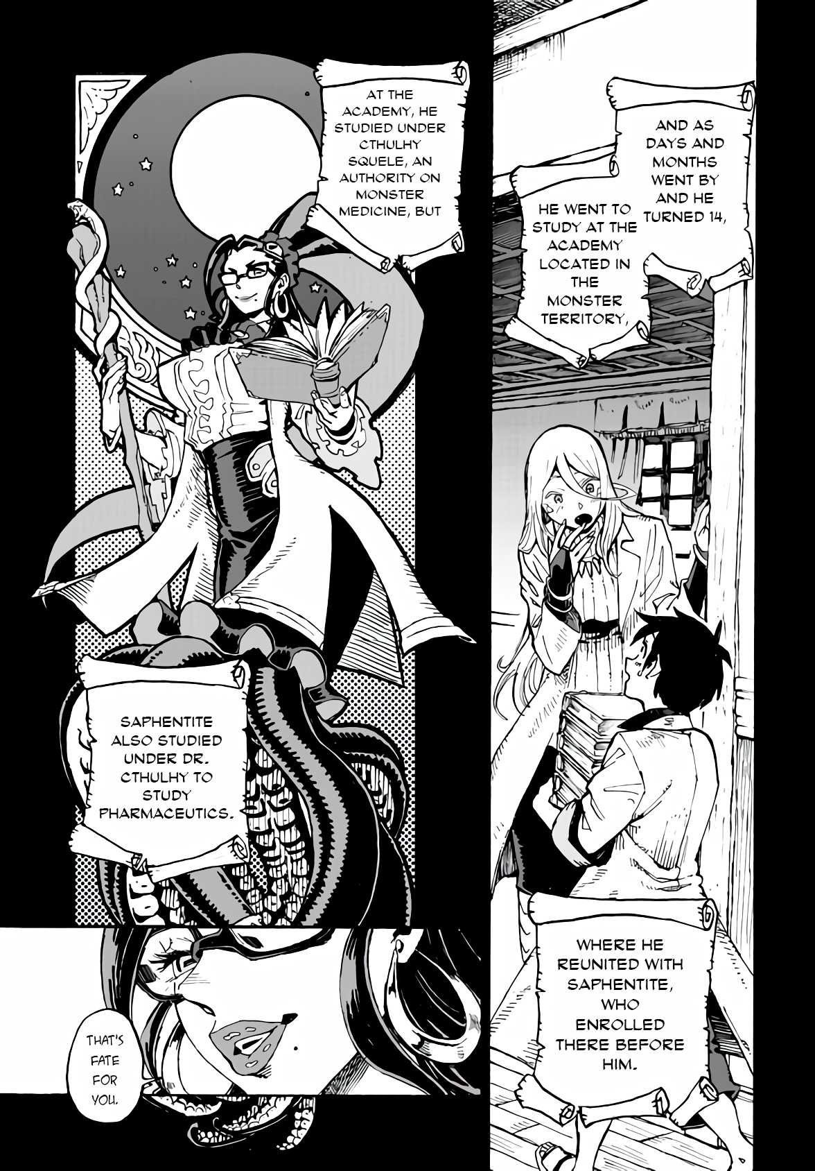 Monster Musume no Oishasan Chapter 4.1 page 8 - Chapter 4.1: The Fourth Case: The Lamia with an Incurable Illness (1)