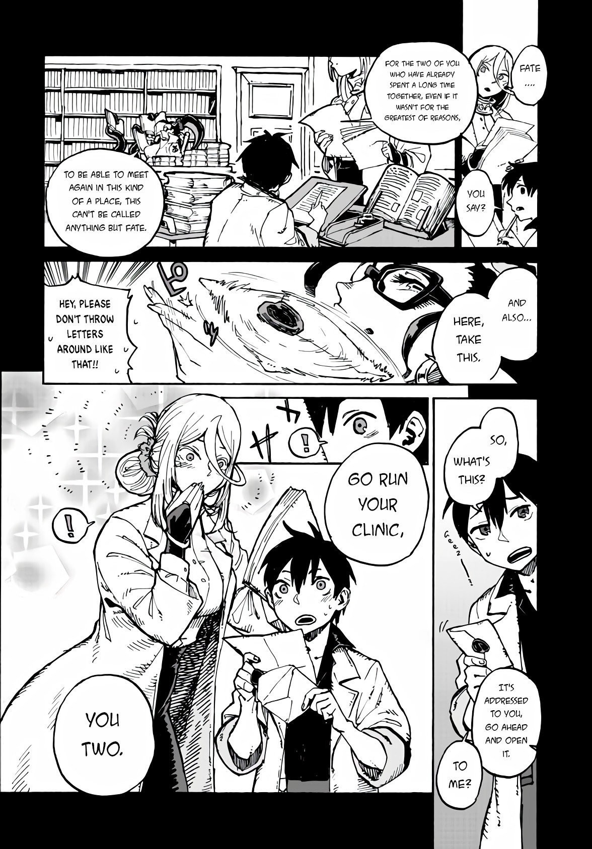 Monster Musume no Oishasan Chapter 4.1 page 9 - Chapter 4.1: The Fourth Case: The Lamia with an Incurable Illness (1)