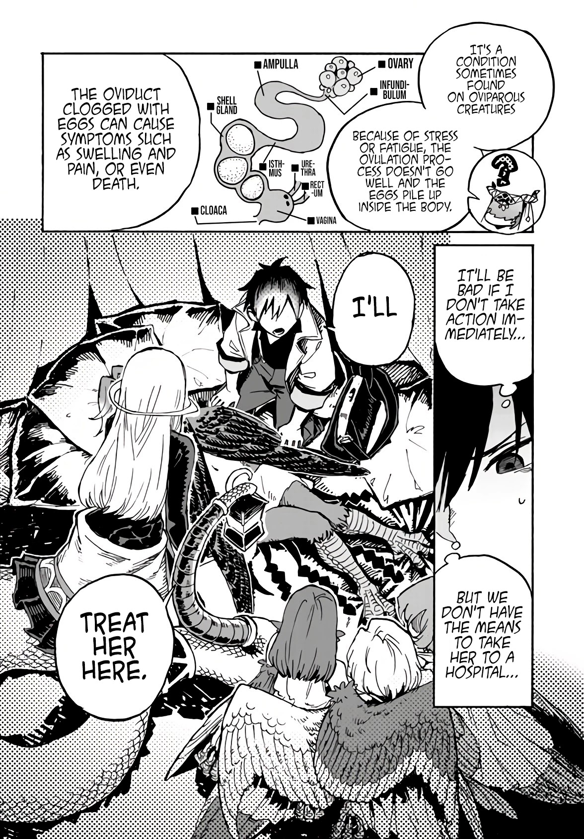 Monster Musume no Oishasan Chapter 4.3 page 24 - Chapter 4.3: The Fourth Case: The Lamia with an Incurable Illness (3)
