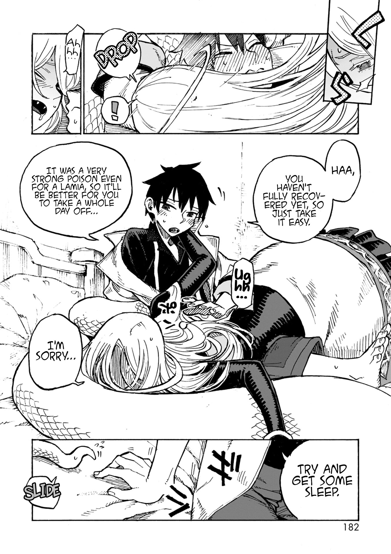 Monster Musume no Oishasan Chapter 4.4 page 20 - Chapter 4.4: The Fourth Case: The Lamia with an Incurable Illness (4)