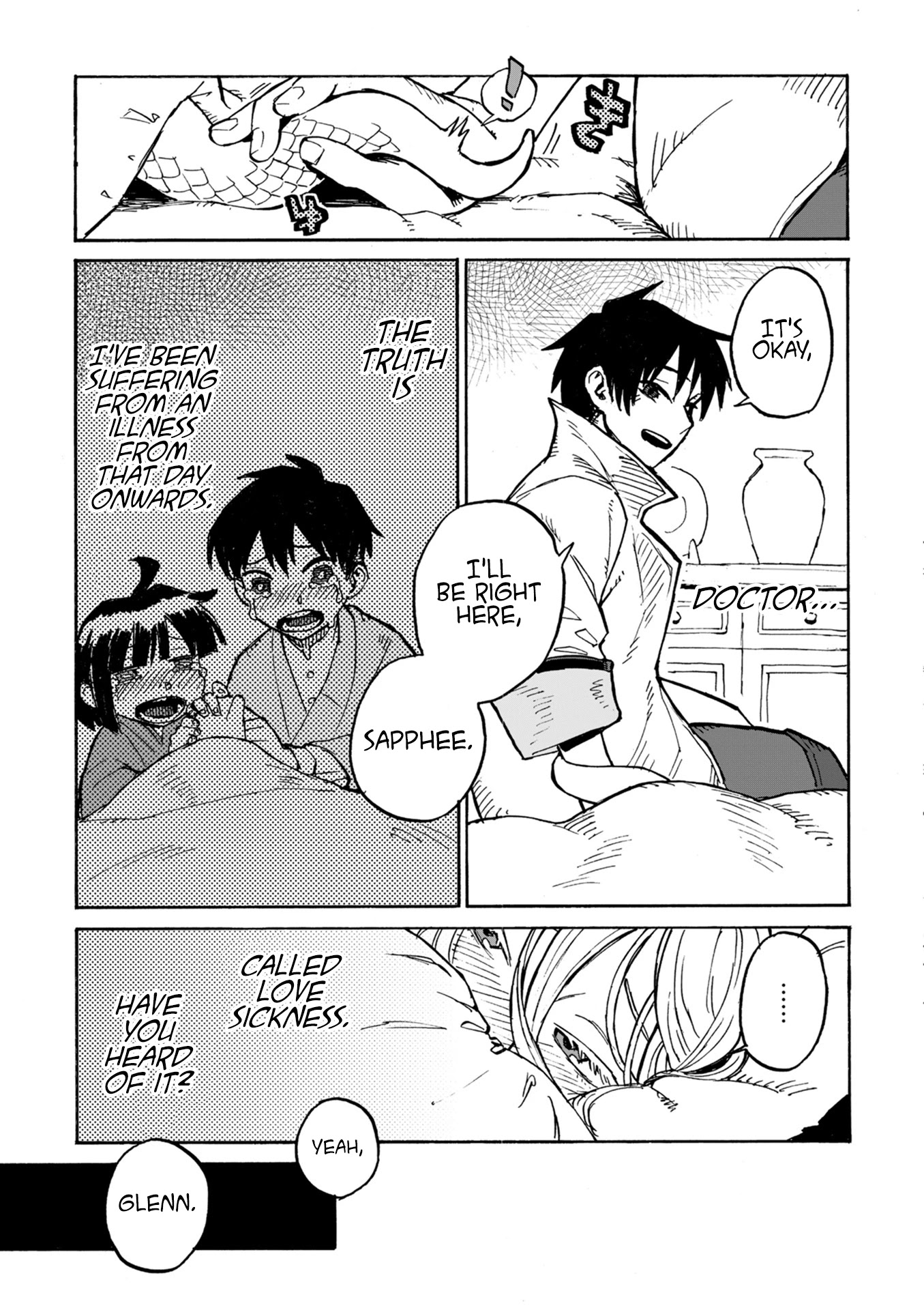 Monster Musume no Oishasan Chapter 4.4 page 21 - Chapter 4.4: The Fourth Case: The Lamia with an Incurable Illness (4)