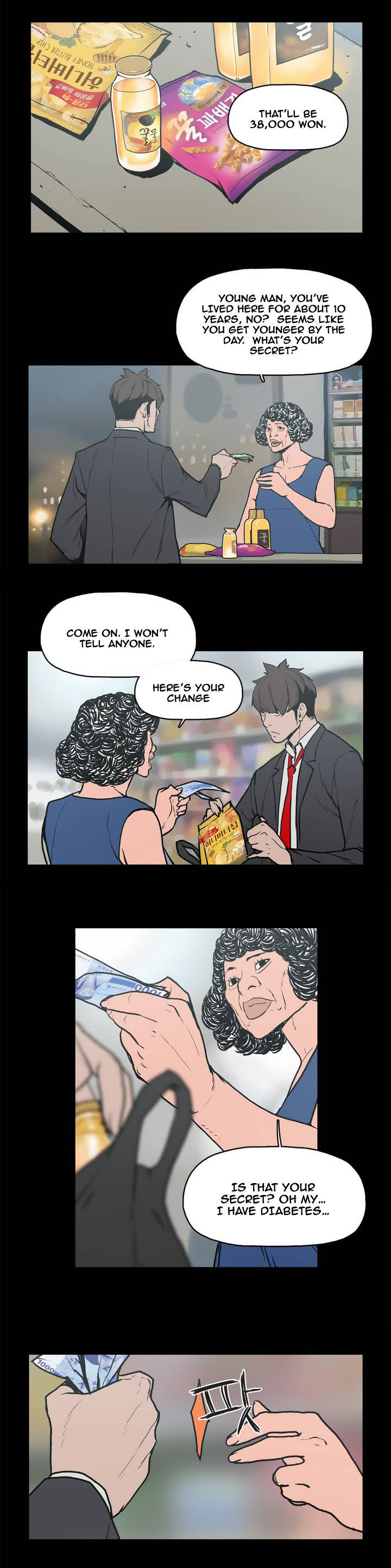 Monster Night Chapter 3 page 1 - Chapter 3