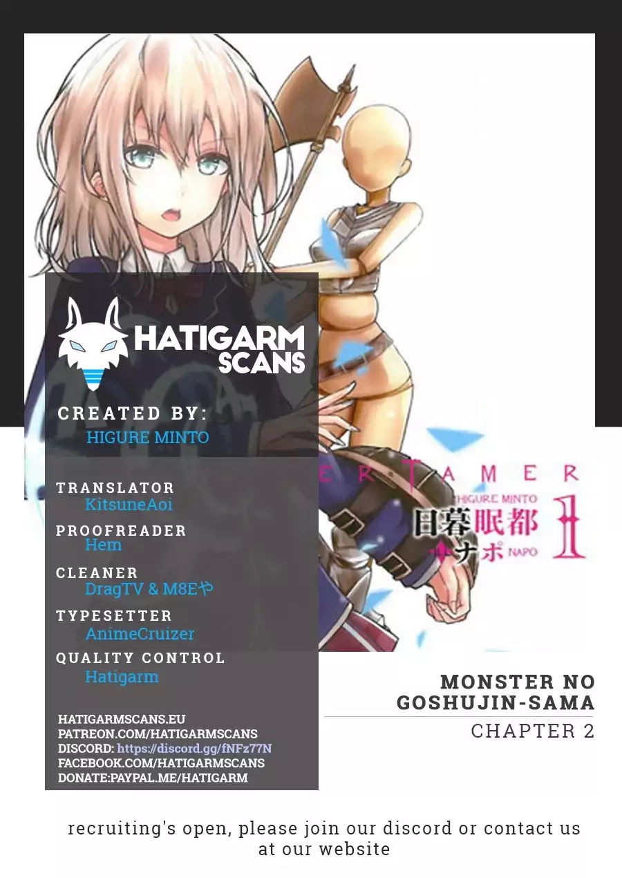 Monster no Goshujin-sama Chapter 2 page 1 - Chapter 2