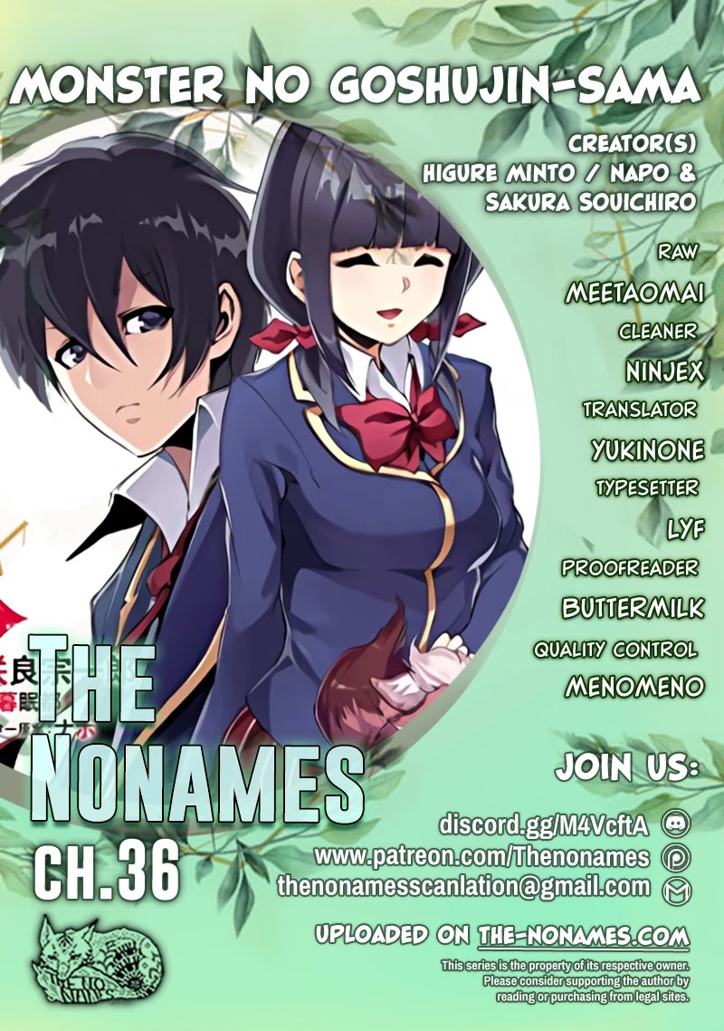 Monster no Goshujin-sama Chapter 36 page 1 - Chapter 36
