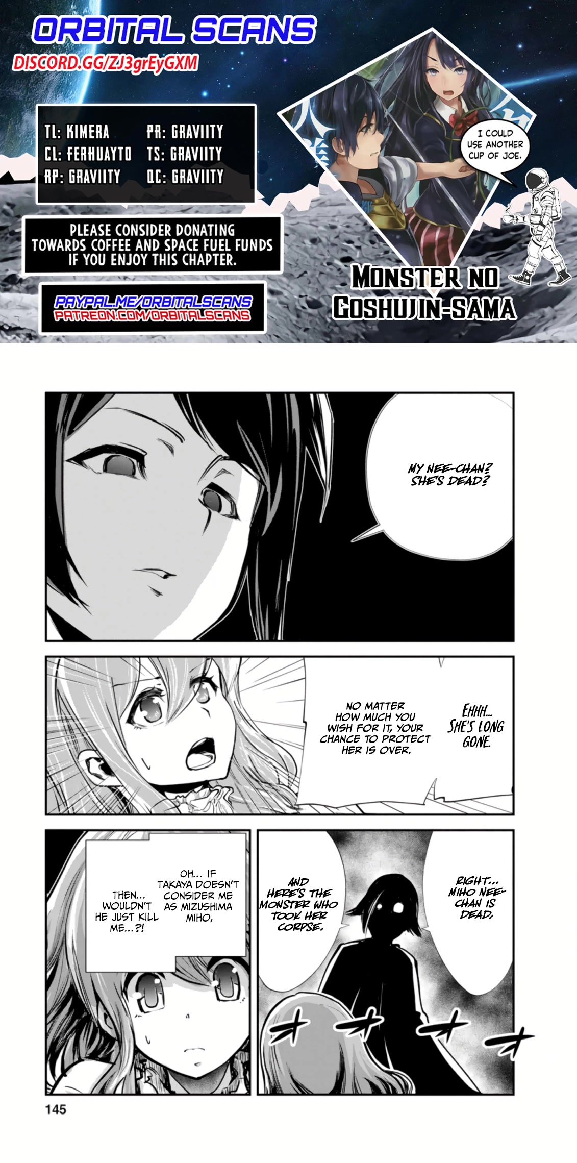 Monster no Goshujin-sama Chapter 45.3 page 1 - Chapter 45.3