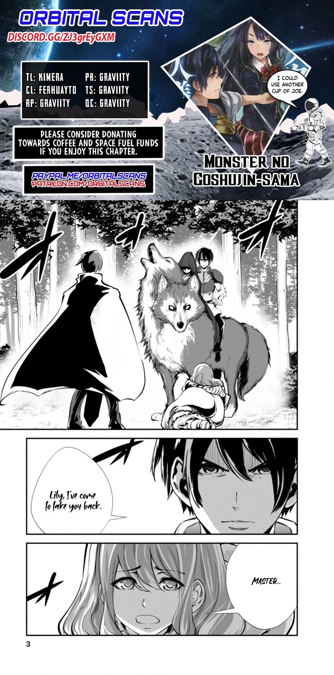 Monster no Goshujin-sama Chapter 46.1 page 1 - Chapter 46.1