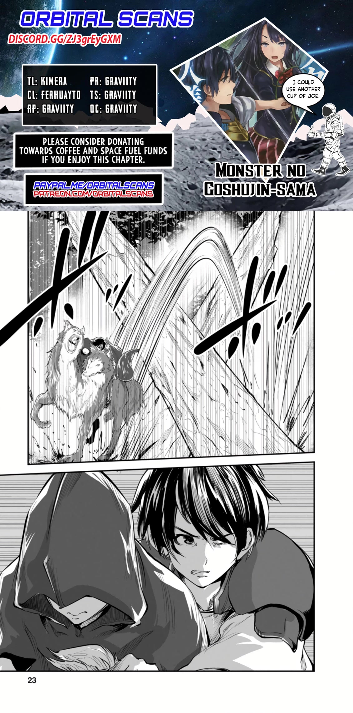 Monster no Goshujin-sama Chapter 46.3 page 1 - Chapter 46.3