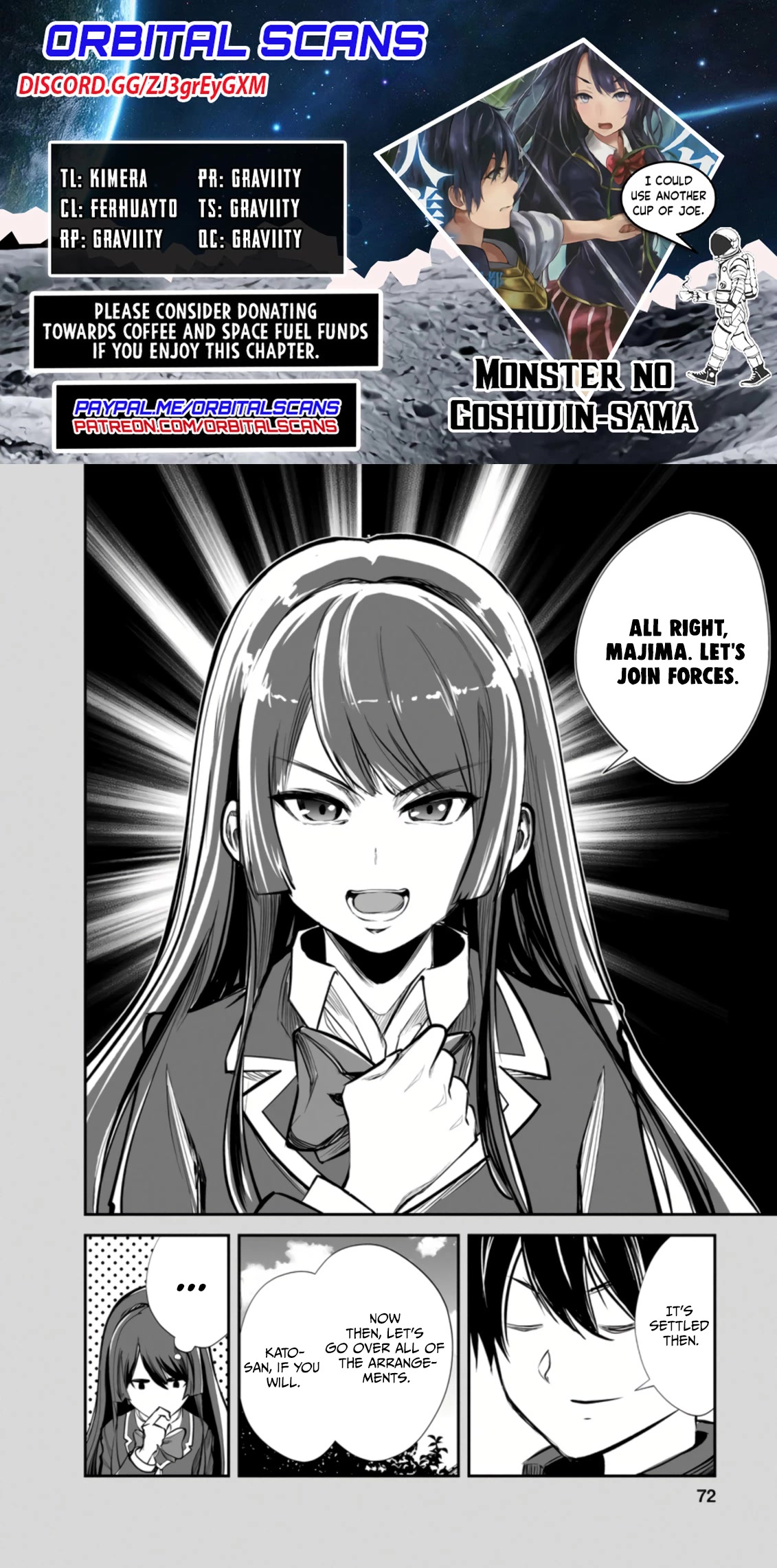 Monster no Goshujin-sama Chapter 48.2 page 1 - Chapter 48.2