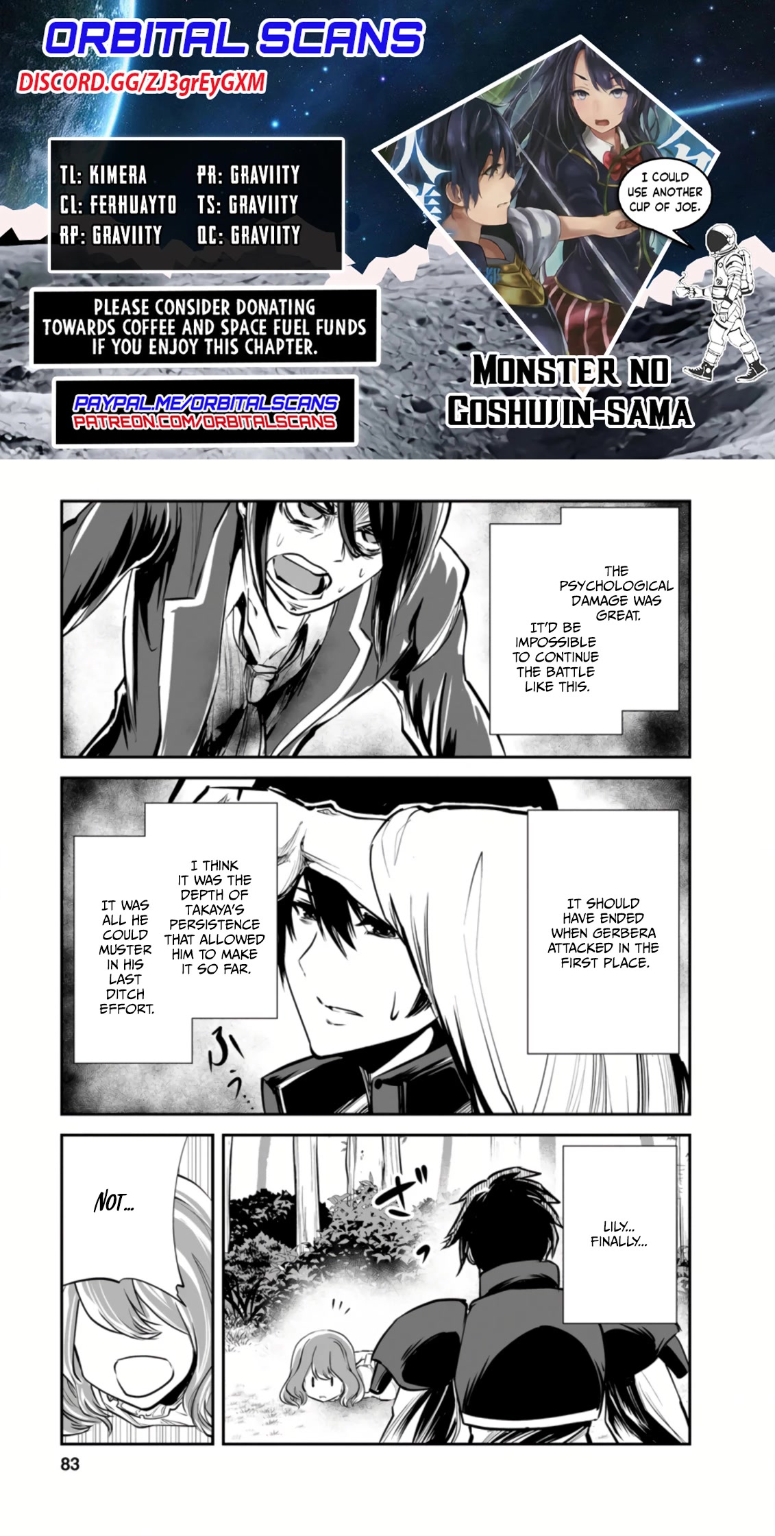 Monster no Goshujin-sama Chapter 48.3 page 1 - Chapter 48.3