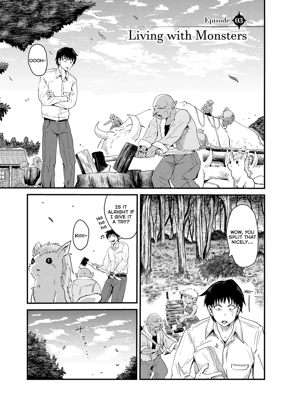 Monster Partner of The Vast Sea of Trees Chapter 3 page 2 - Chapter 3: Living with Monsters
