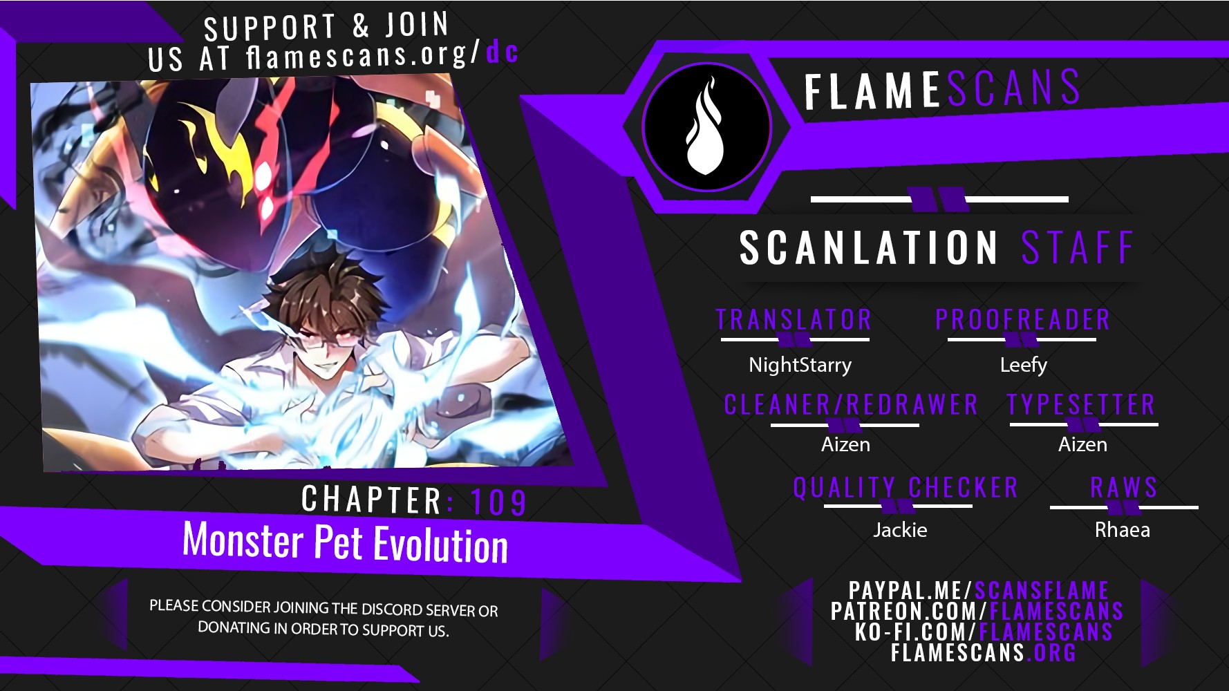 Monster Pet Evolution Chapter 109 page 1 - Chapter 109