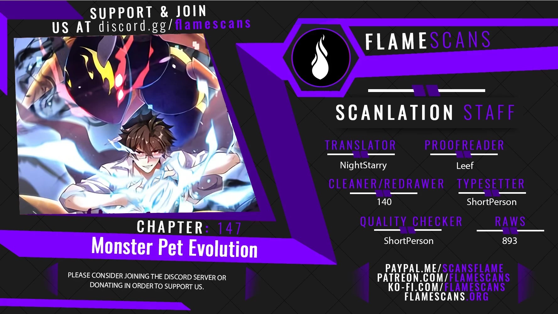 Monster Pet Evolution Chapter 147 page 1 - Chapter 147