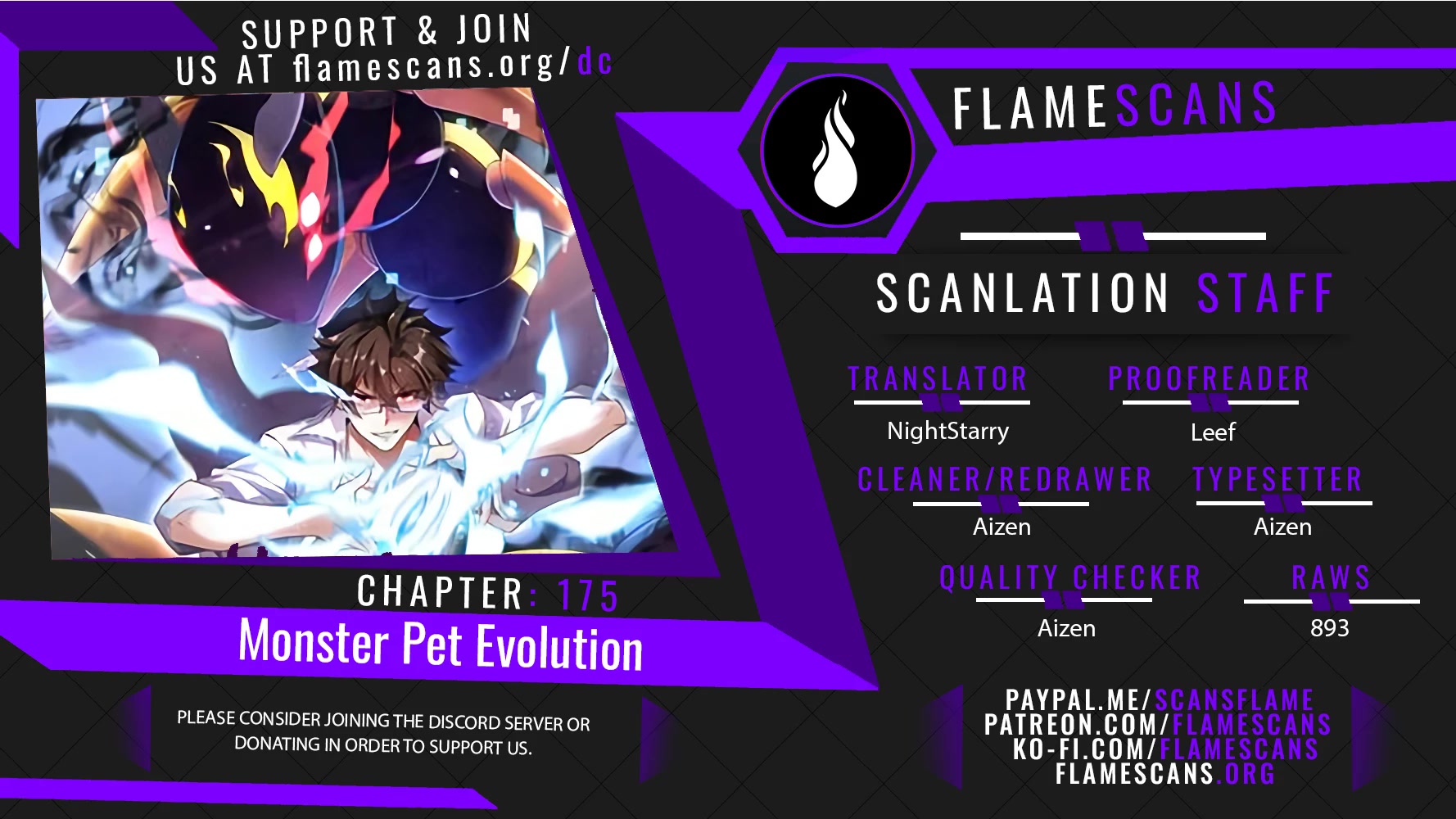Monster Pet Evolution Chapter 175 page 1 - Chapter 175