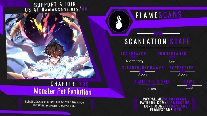 Monster Pet Evolution Chapter 185 page 1 - Chapter 185