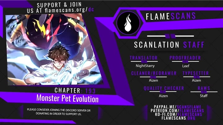 Monster Pet Evolution Chapter 193 page 1 - Chapter 193