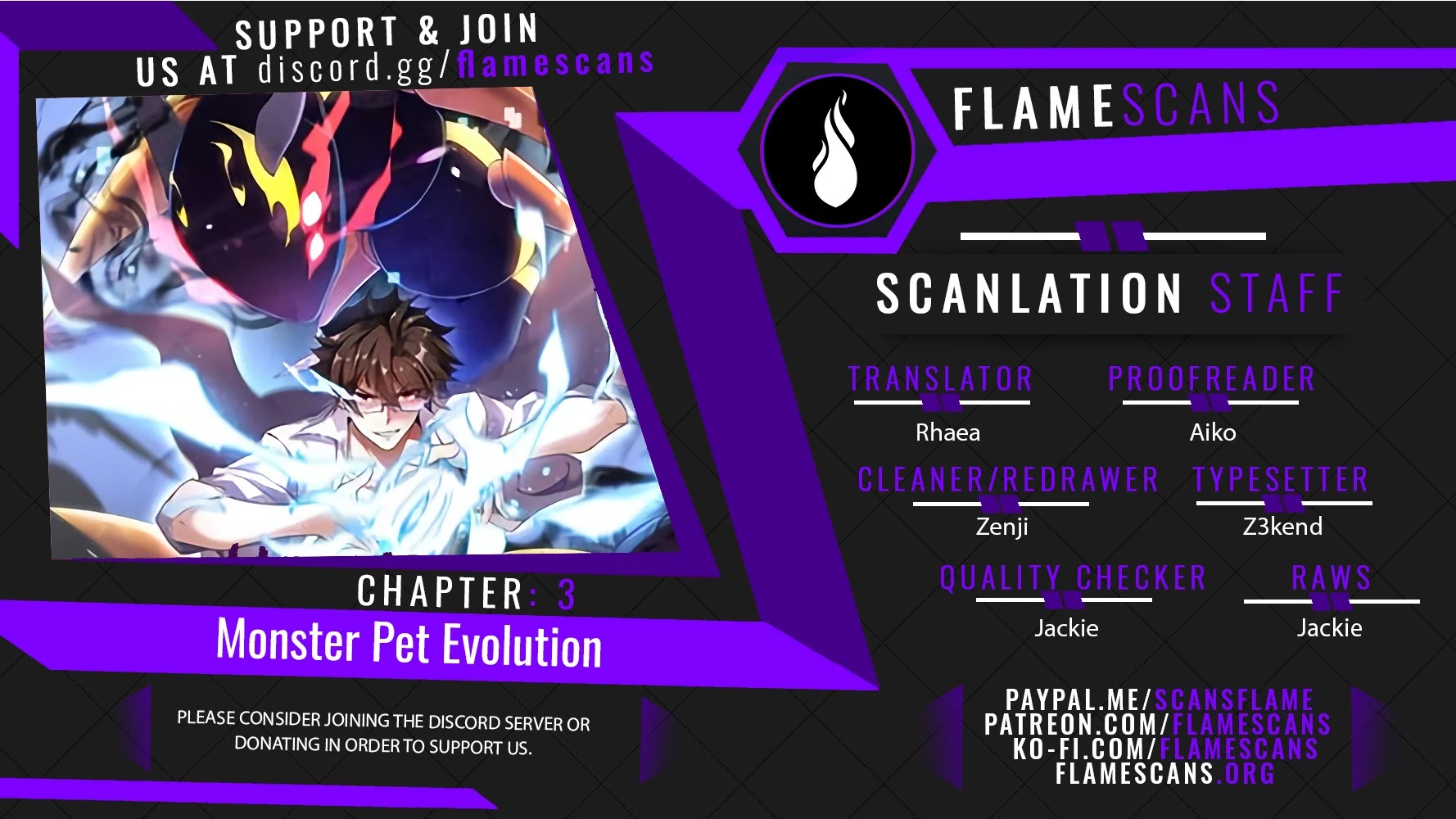 Monster Pet Evolution Chapter 3 page 1 - Chapter 3