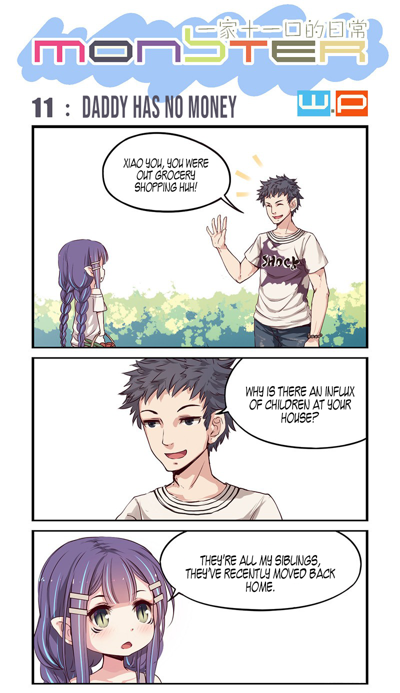 Monster (W.P) Chapter 11 page 2 - Chapter 11: Daddy has no Money