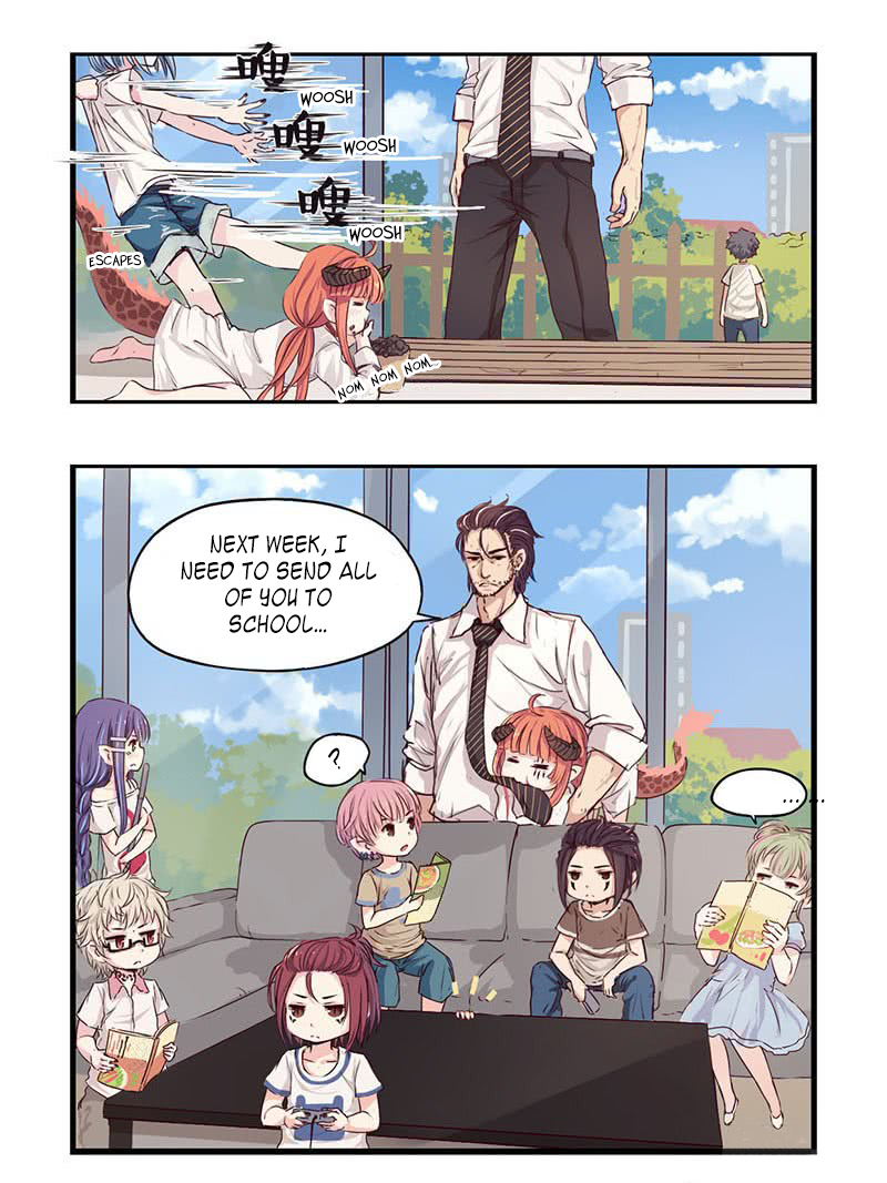 Monster (W.P) Chapter 12 page 4 - Chapter 12: Time to go to School