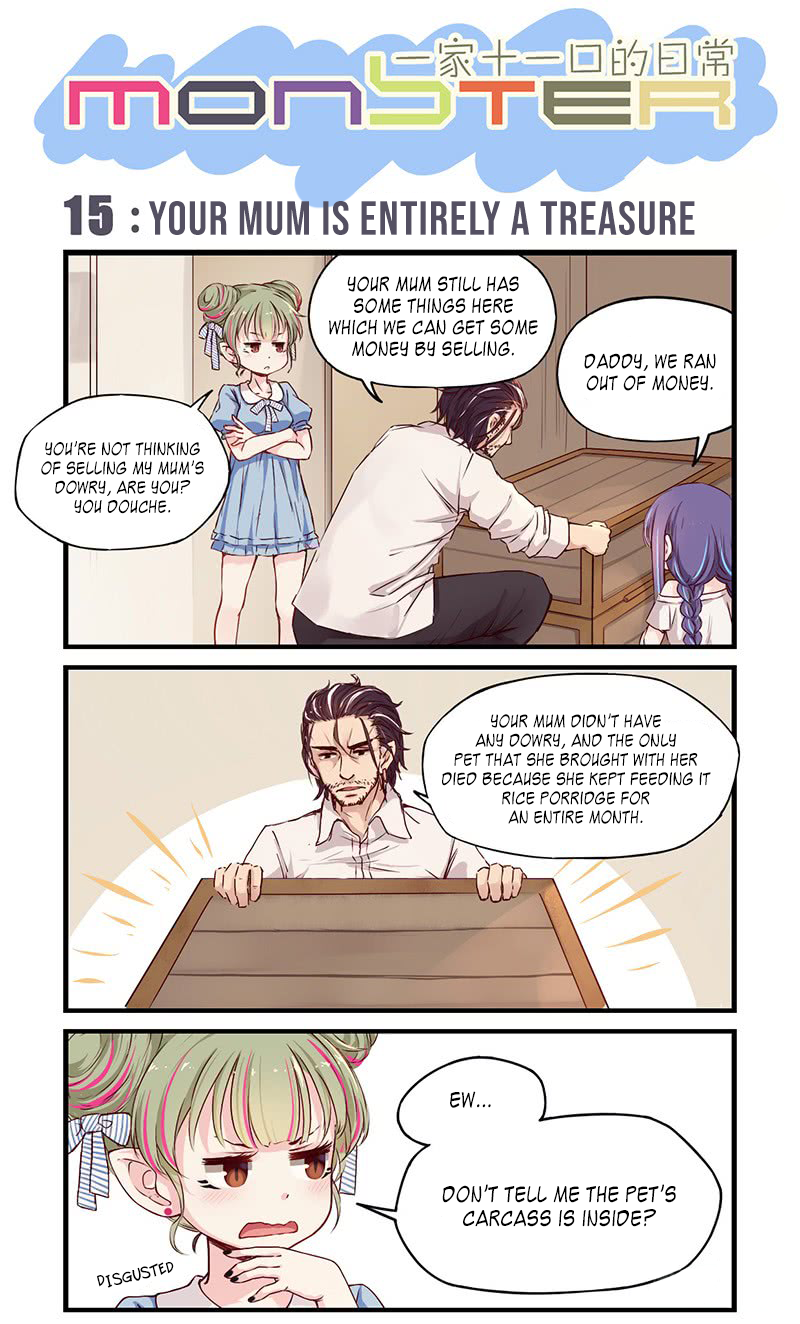 Monster (W.P) Chapter 15 page 2 - Chapter 15: Your Mum is Entirely a Treasure