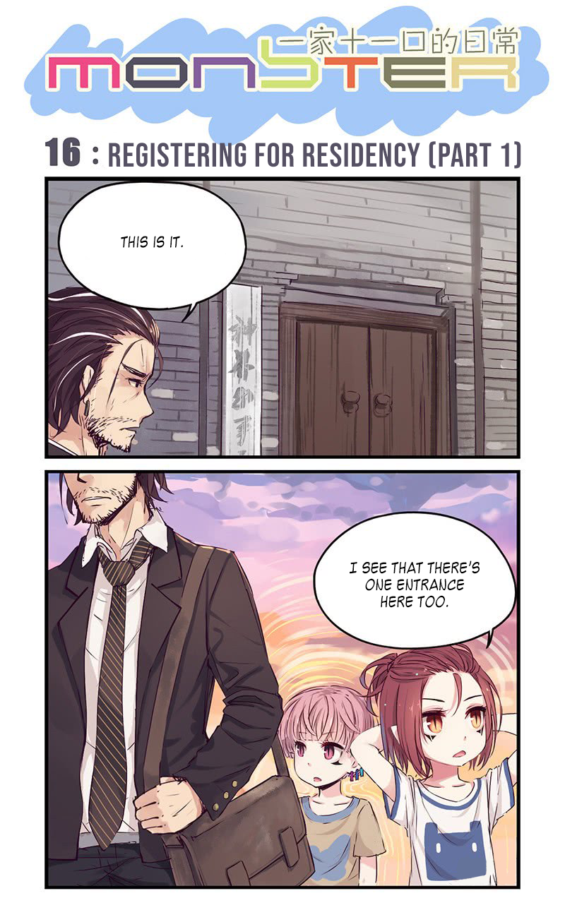 Monster (W.P) Chapter 16 page 2 - Chapter 16: Registering for Residency (1)