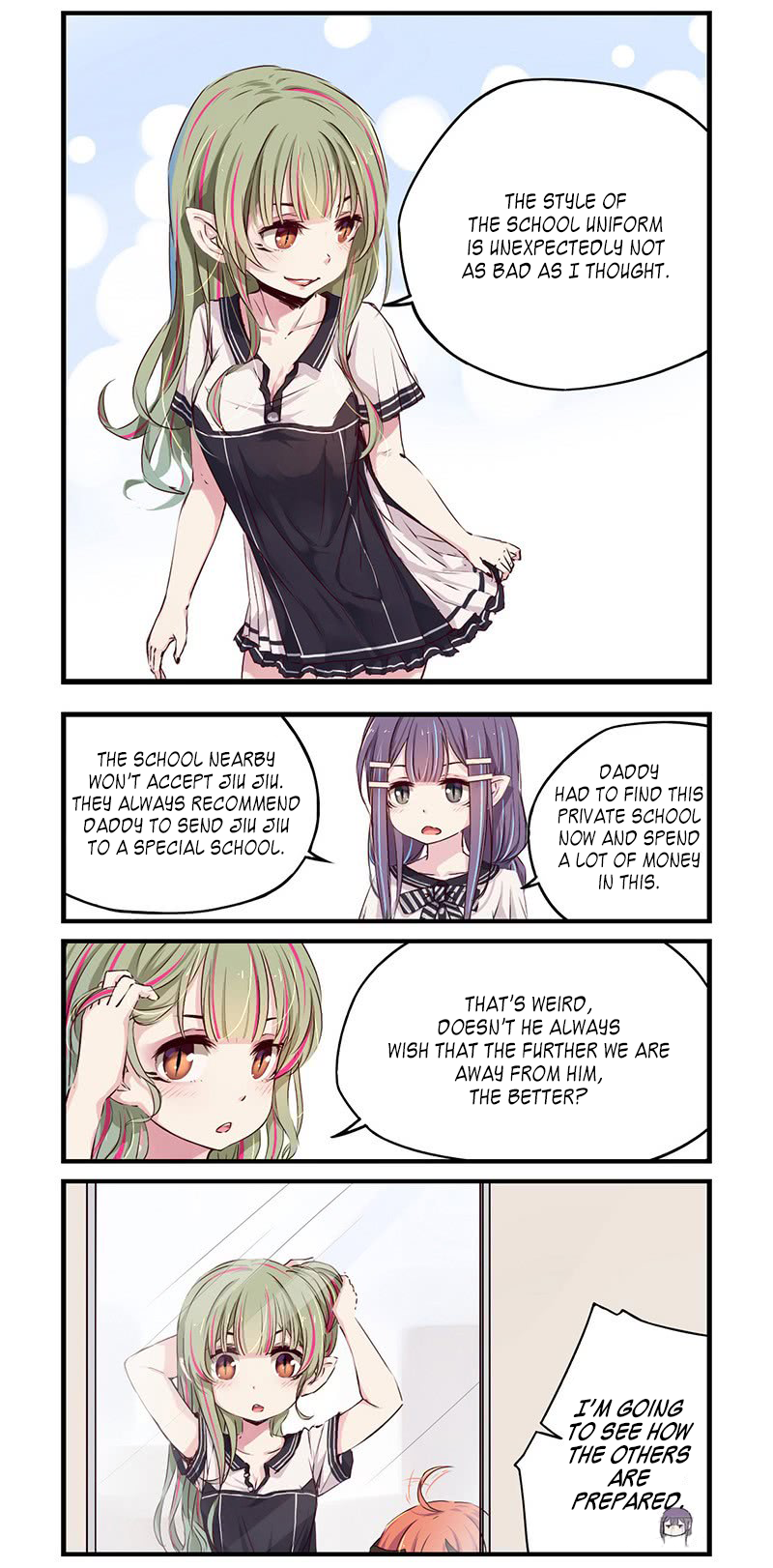 Monster (W.P) Chapter 20 page 3 - Chapter 20: First Day