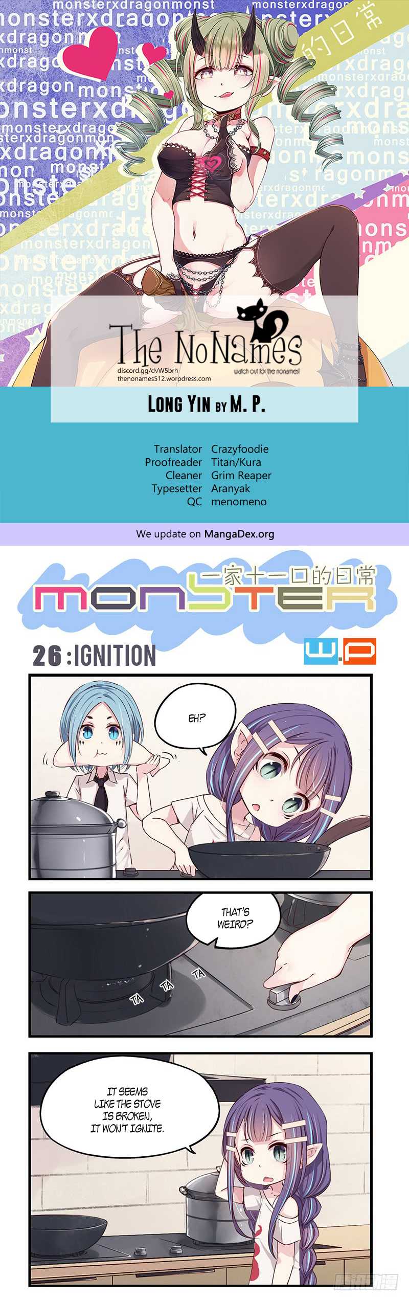 Monster (W.P) Chapter 26 page 1 - Chapter 26: Ignition