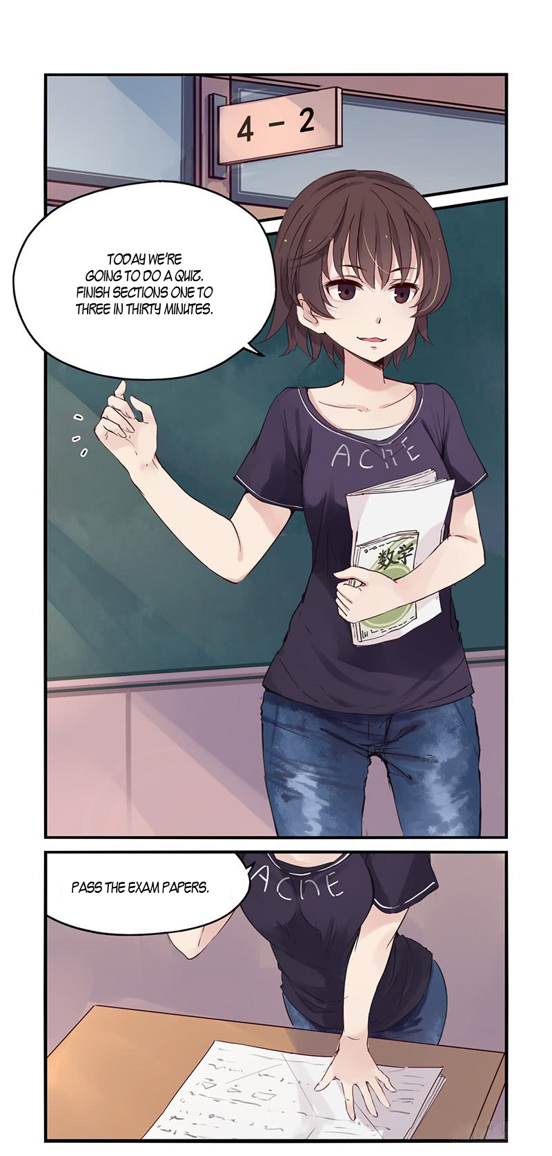 Monster (W.P) Chapter 28 page 12 - Chapter 28: Exams
