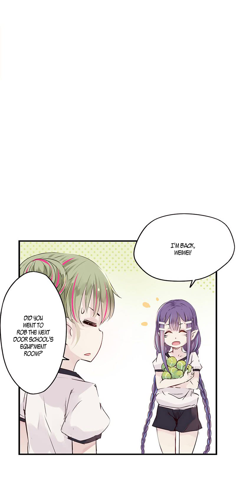 Monster (W.P) Chapter 32.1 page 14 - Chapter 32.1: Tennis Ball? (2)