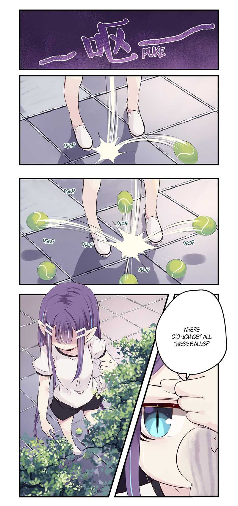 Monster (W.P) Chapter 32.1 page 8 - Chapter 32.1: Tennis Ball? (2)