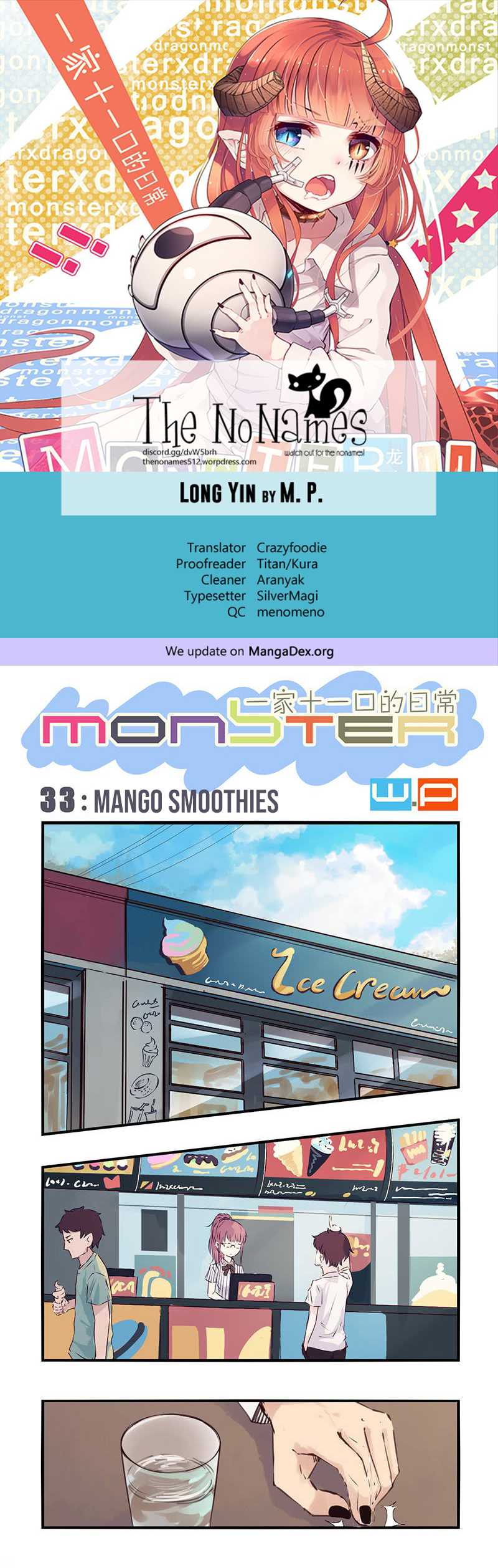 Monster (W.P) Chapter 33 page 1 - Chapter 33: Mango Smoothie