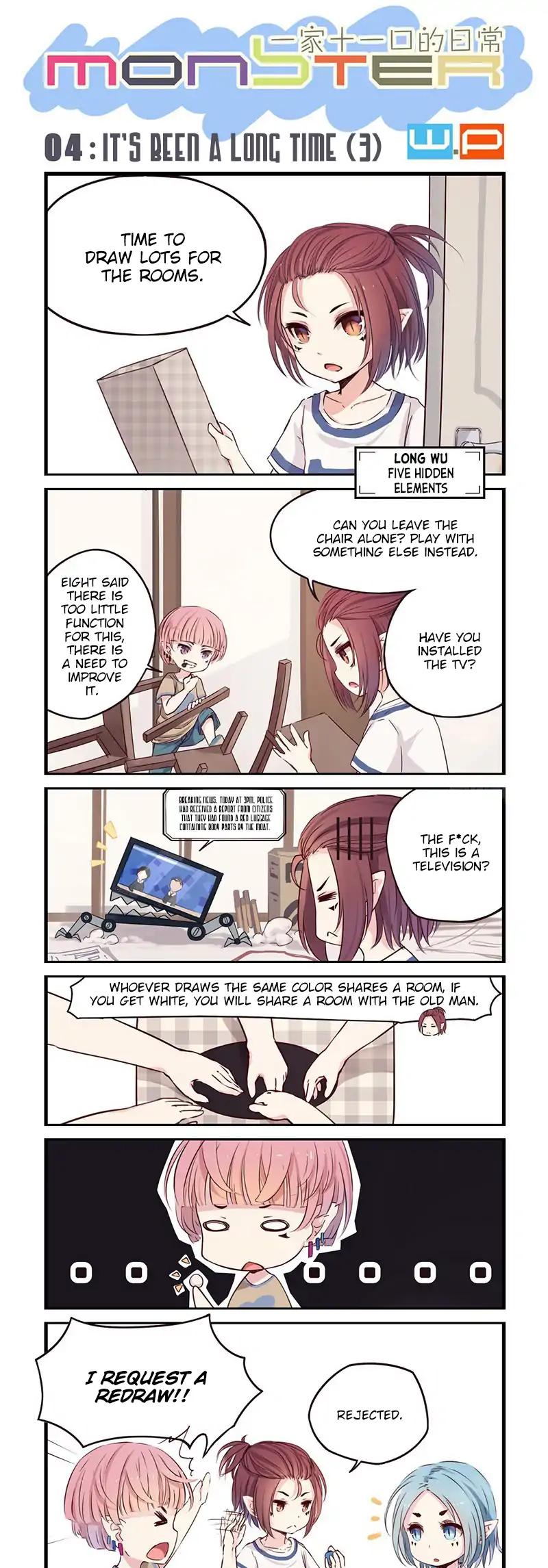 Monster (W.P) Chapter 5 page 2 - Chapter 5: It’s Been a Long Time (3)