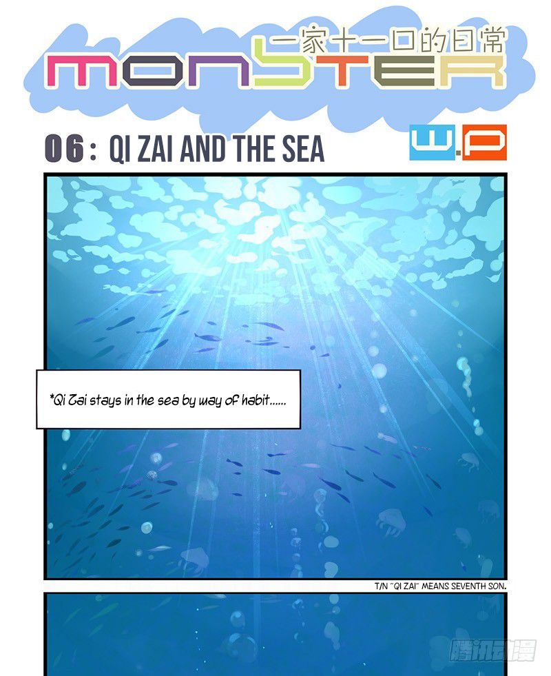 Monster (W.P) Chapter 6 page 2 - Chapter 6: Qi Zai and The Sea