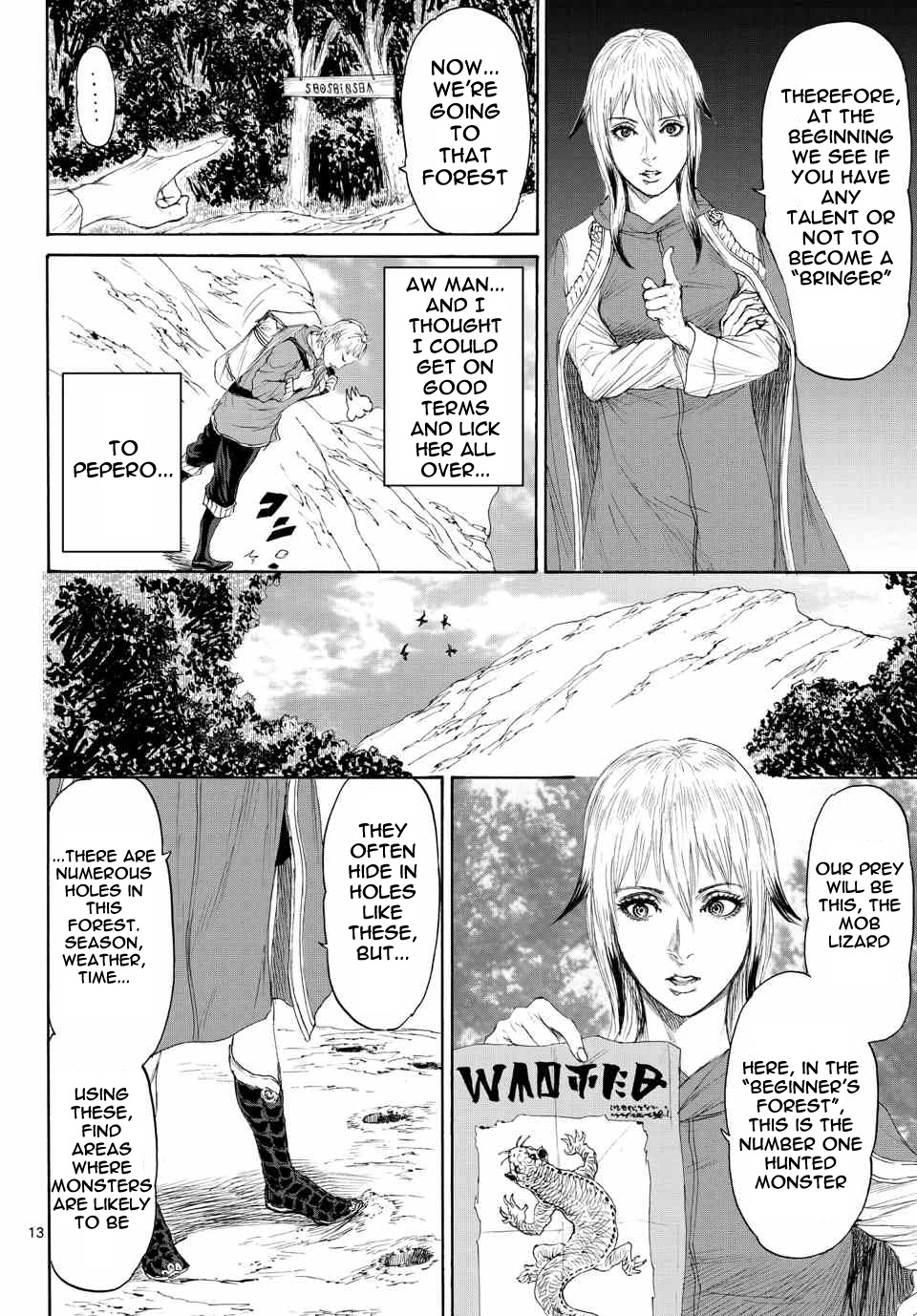 Monster x Monster Chapter 4 page 13 - Chapter 4: Company That Believes in the Potential of Young People