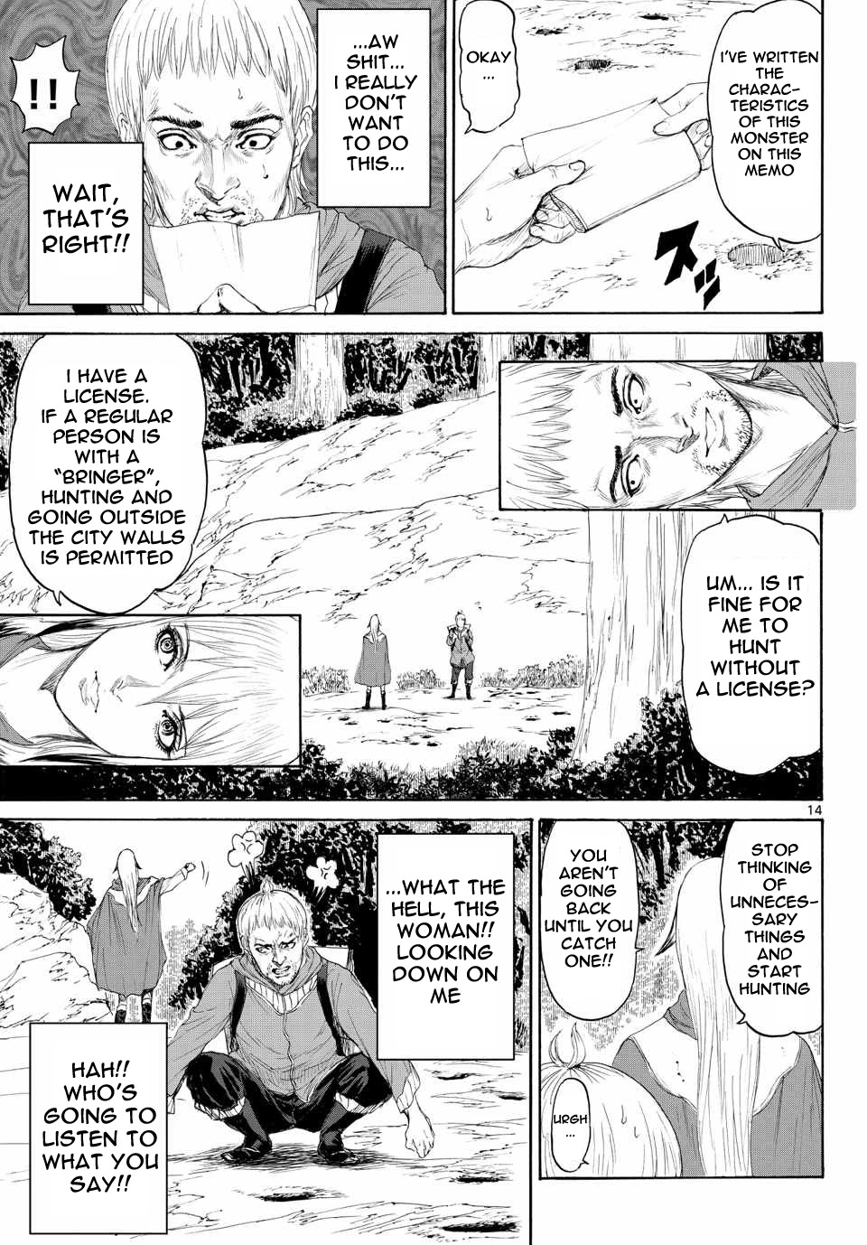 Monster x Monster Chapter 4 page 14 - Chapter 4: Company That Believes in the Potential of Young People