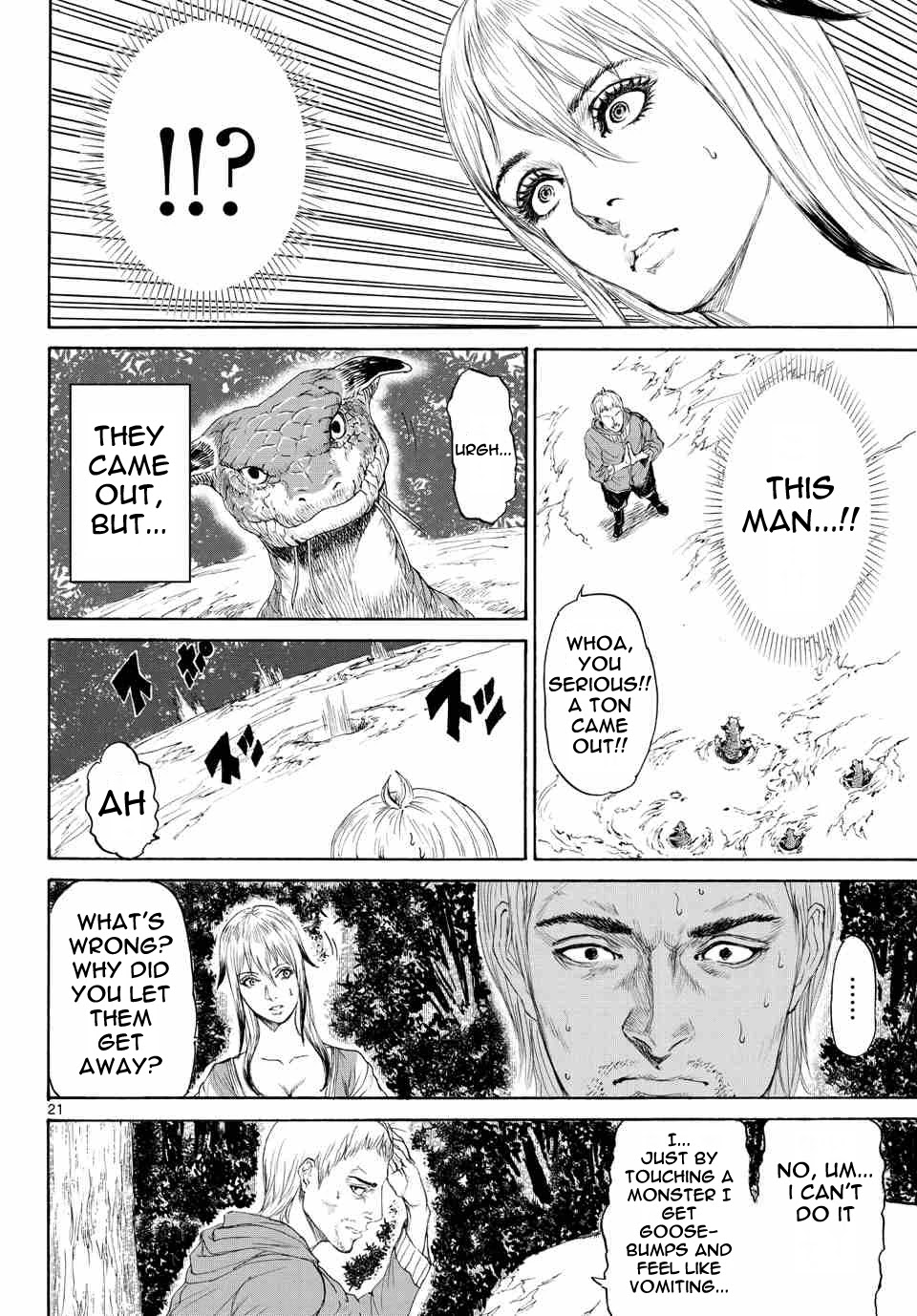 Monster x Monster Chapter 4 page 21 - Chapter 4: Company That Believes in the Potential of Young People