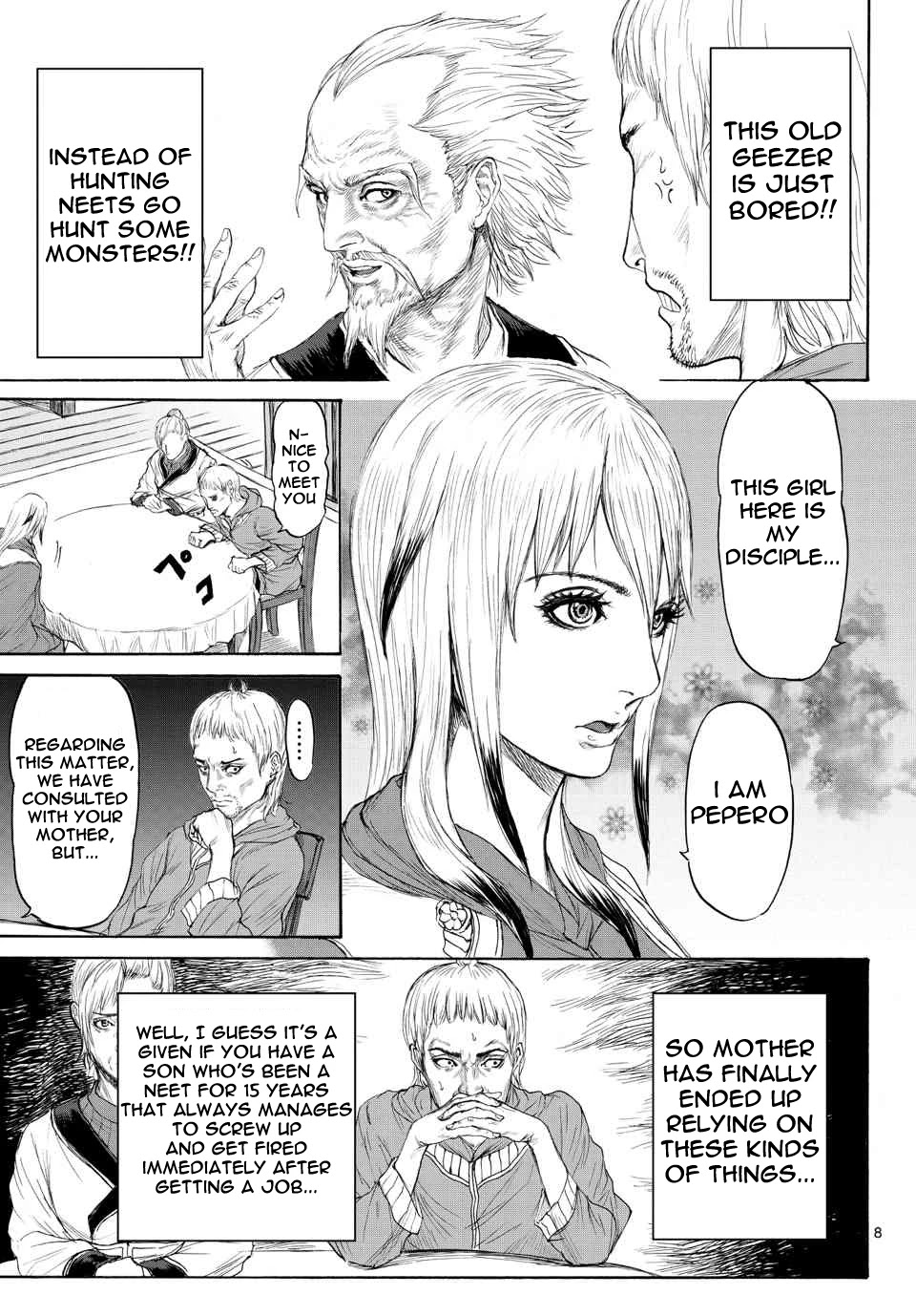 Monster x Monster Chapter 4 page 8 - Chapter 4: Company That Believes in the Potential of Young People