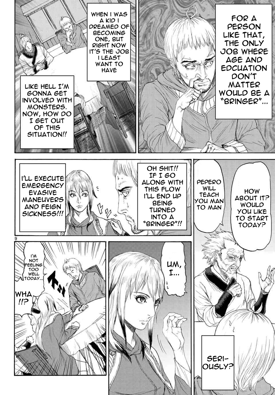 Monster x Monster Chapter 4 page 9 - Chapter 4: Company That Believes in the Potential of Young People