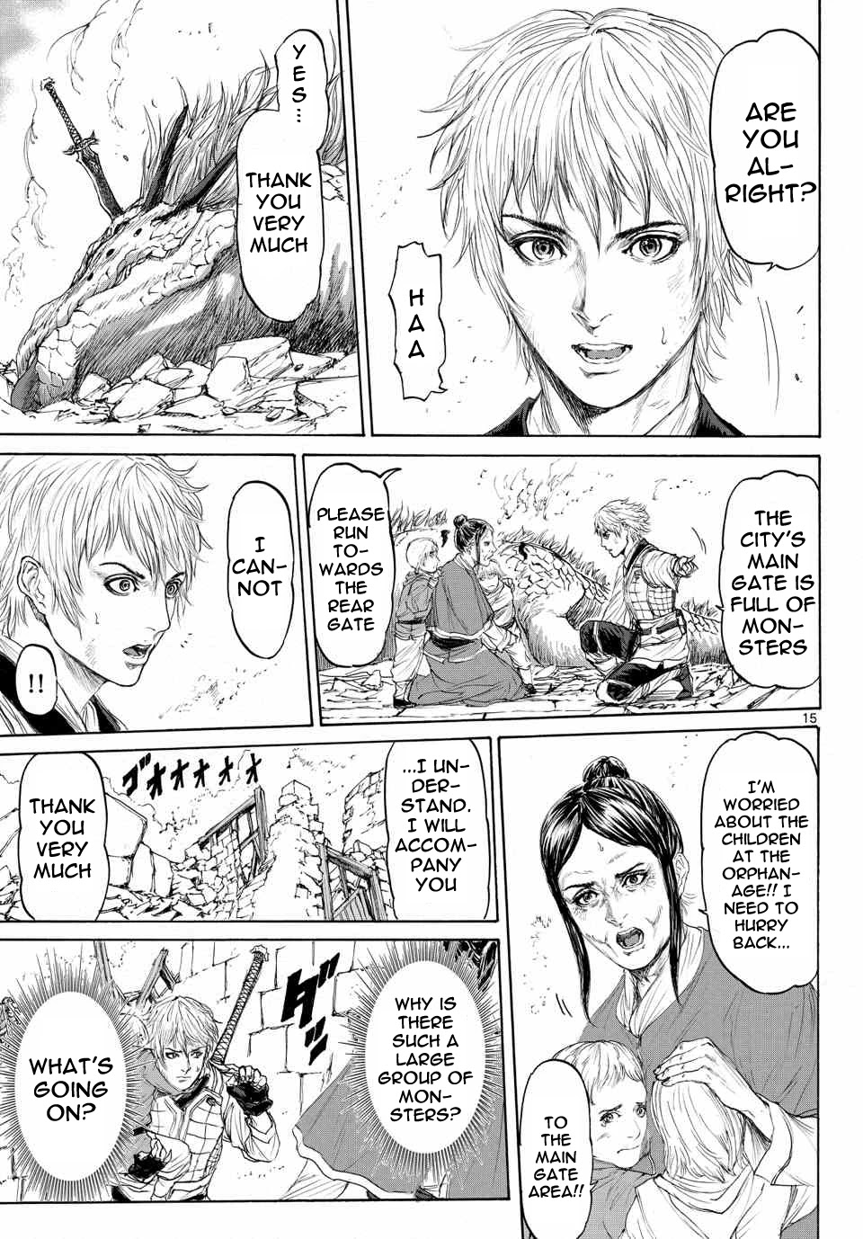 Monster x Monster Chapter 6 page 15 - Chapter 6: Mother and NEET