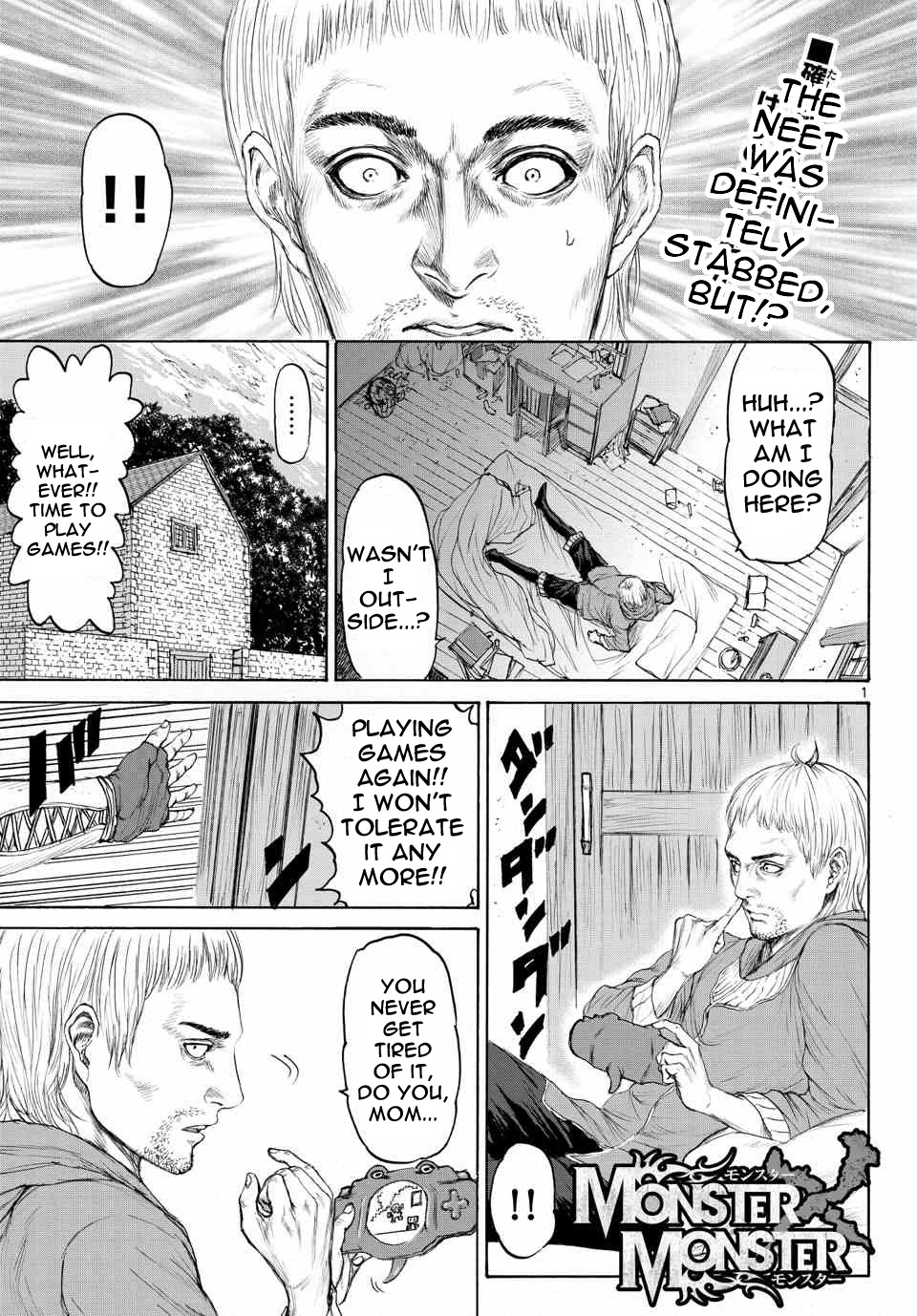 Monster x Monster Chapter 6 page 2 - Chapter 6: Mother and NEET