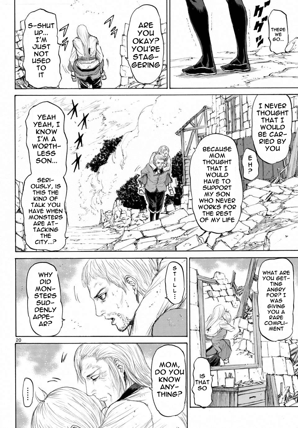 Monster x Monster Chapter 6 page 20 - Chapter 6: Mother and NEET