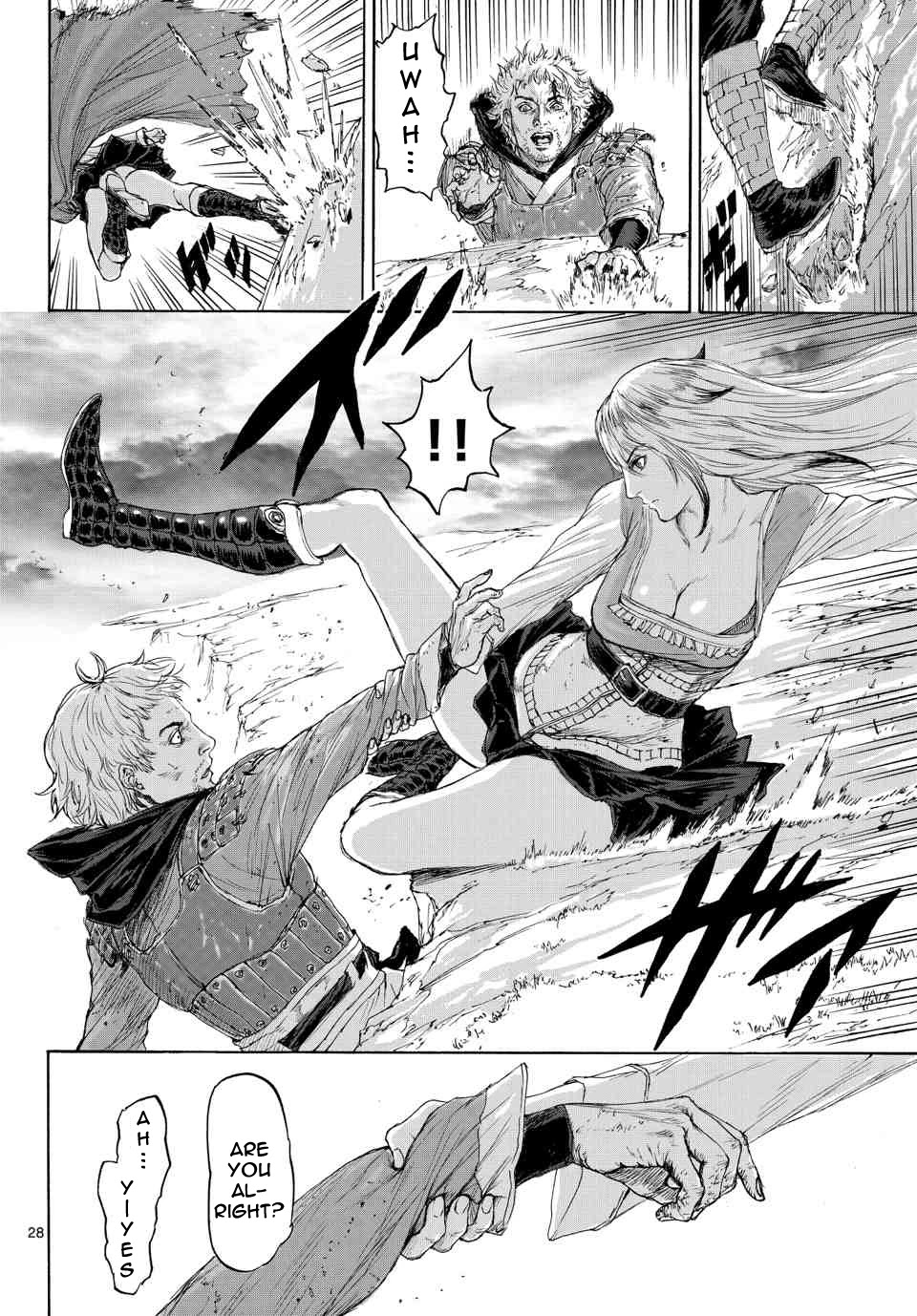 Monster x Monster Chapter 7 page 28 - Chapter 7: I'll Drop You Into a Deep Valley