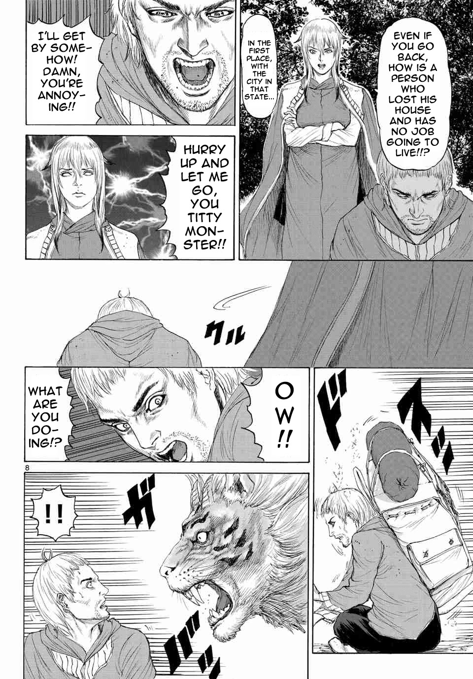 Monster x Monster Chapter 7 page 8 - Chapter 7: I'll Drop You Into a Deep Valley