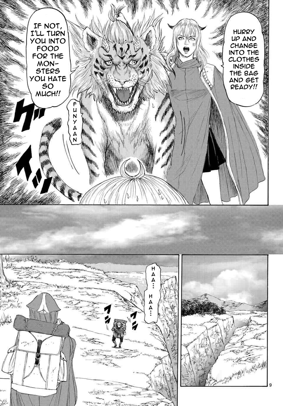 Monster x Monster Chapter 7 page 9 - Chapter 7: I'll Drop You Into a Deep Valley