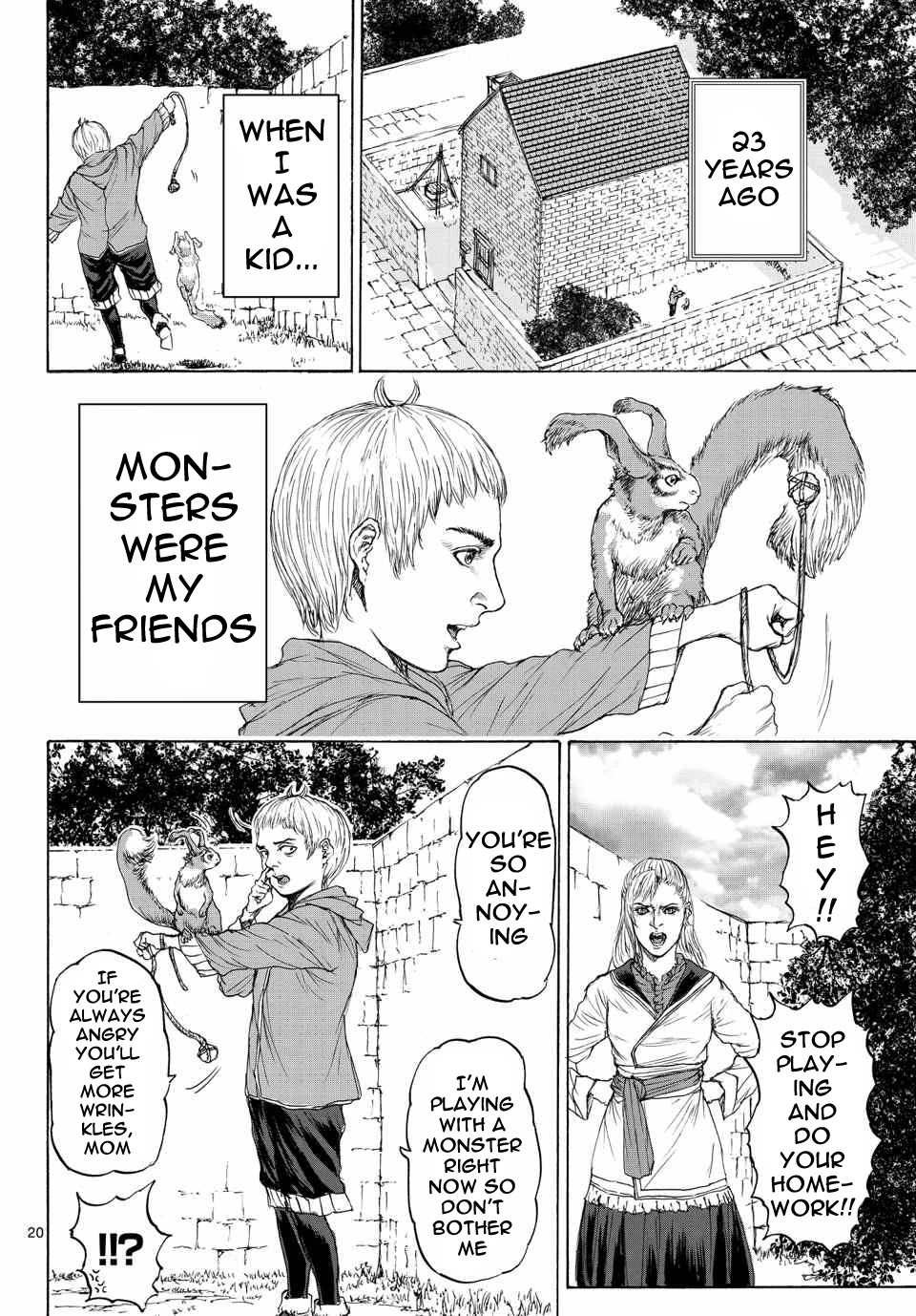 Monster x Monster Chapter 9 page 20 - Chapter 9: NEET's Past