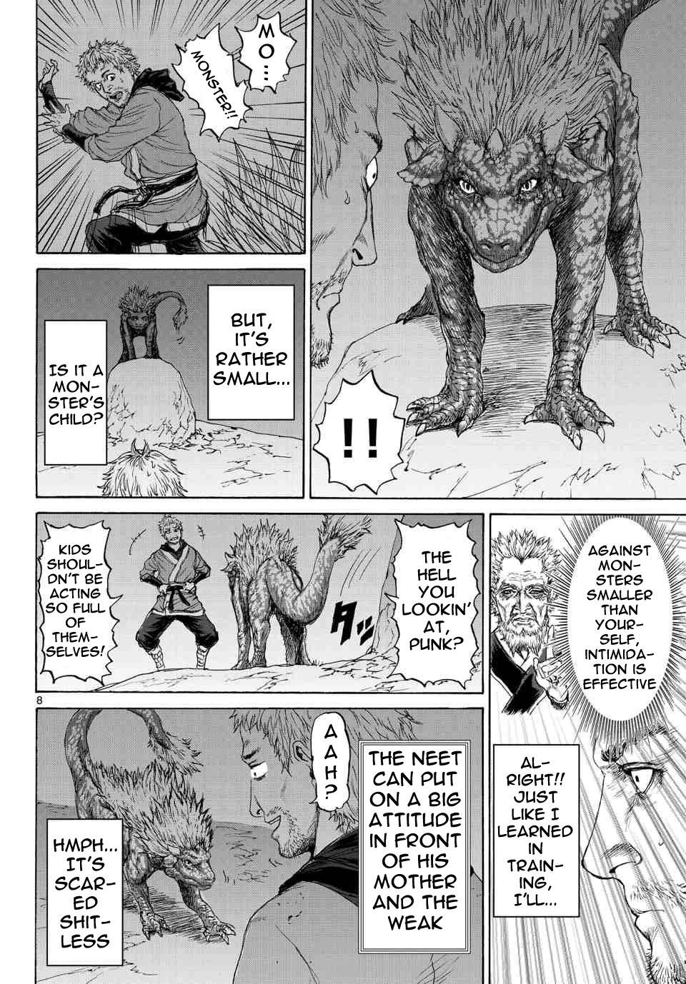 Monster x Monster Chapter 9 page 8 - Chapter 9: NEET's Past