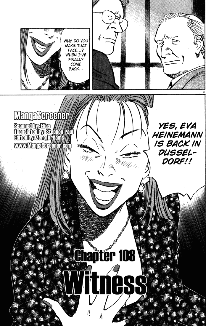 Monster Chapter 108 page 4 - Chapter 108
